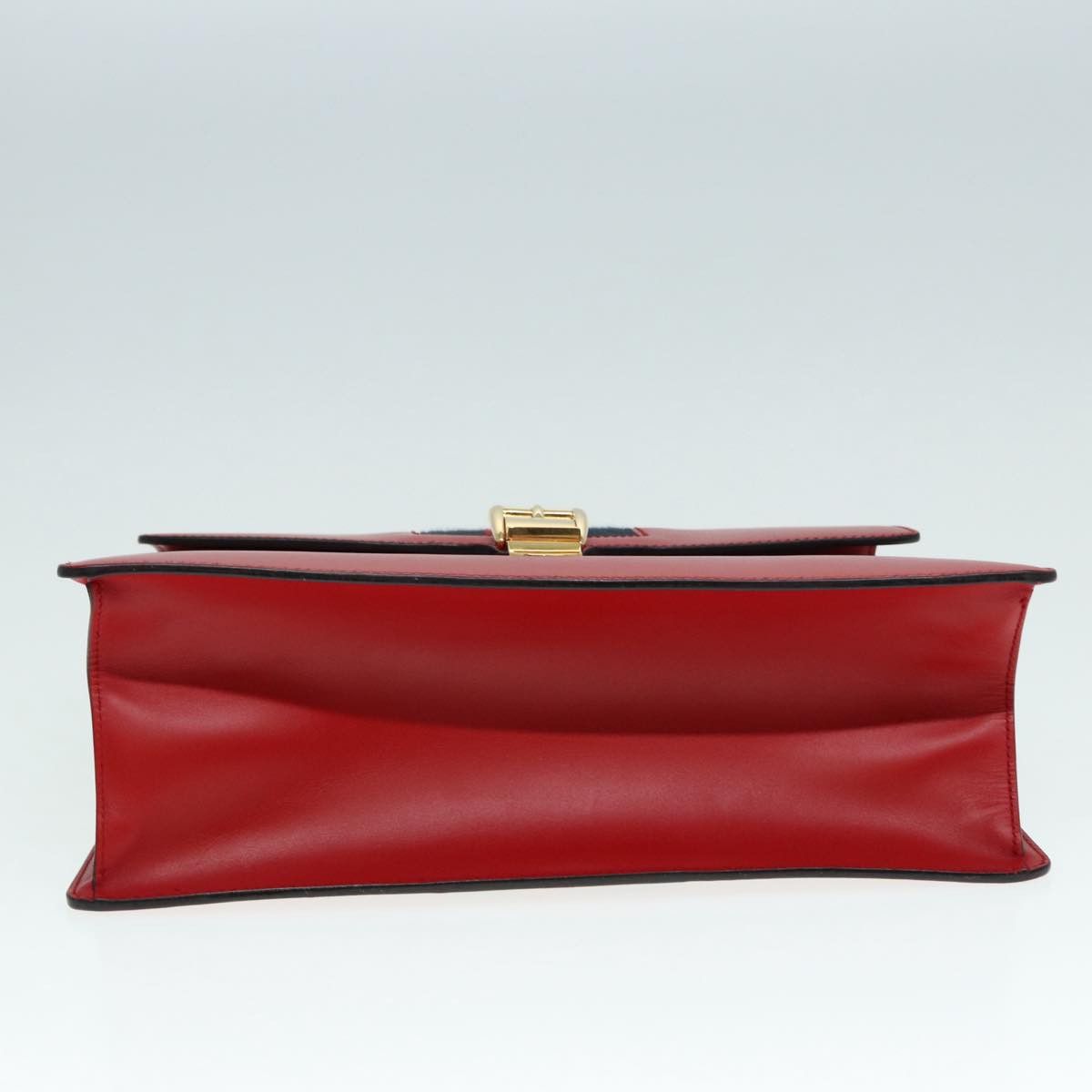 Gucci Sylvie Navy Leather Handbag (Pre-Owned) Size ONE SIZE - 5 Thumbnail