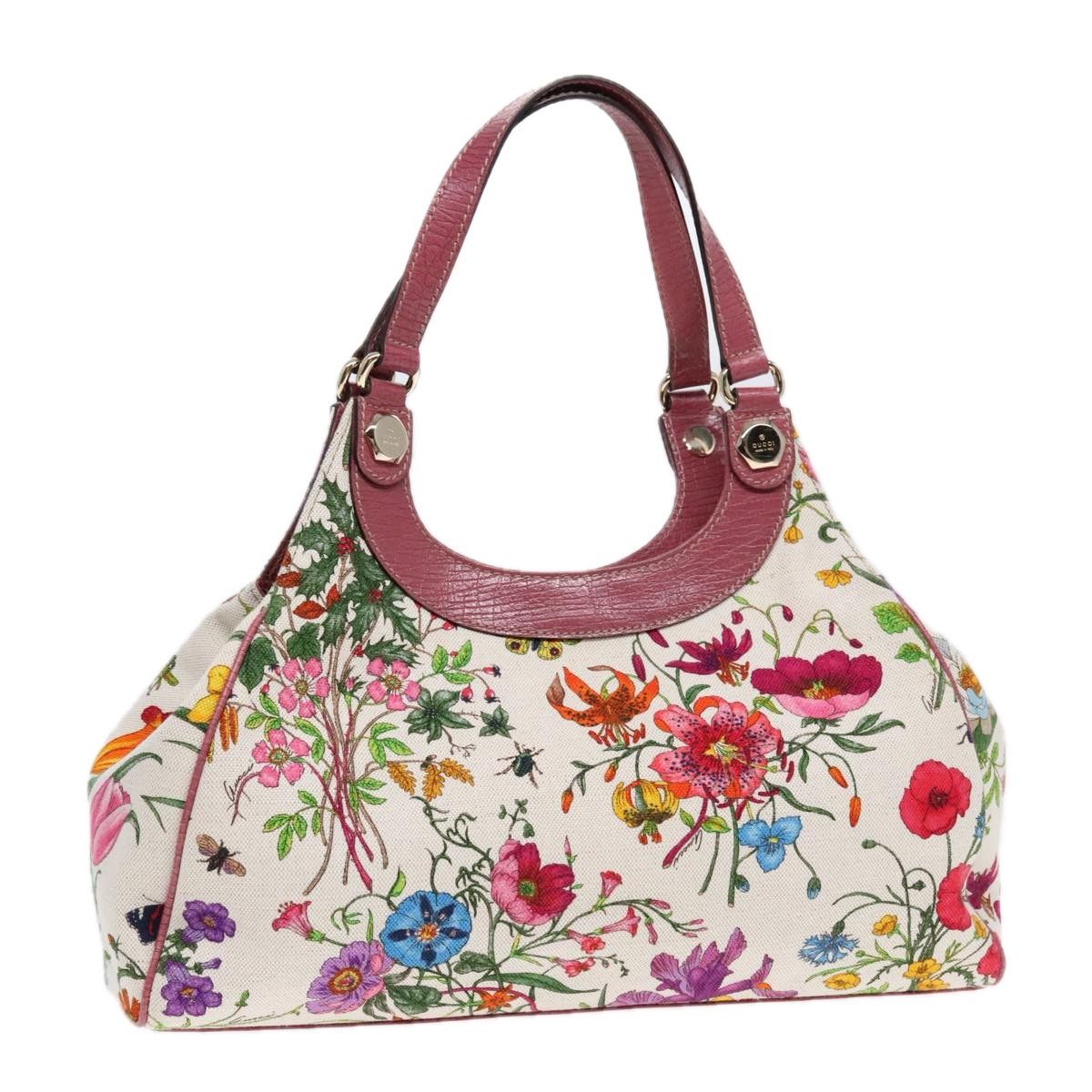 Gucci Flora Multicolour Canvas Handbag (Pre-Owned) Size ONE SIZE - 19 Thumbnail