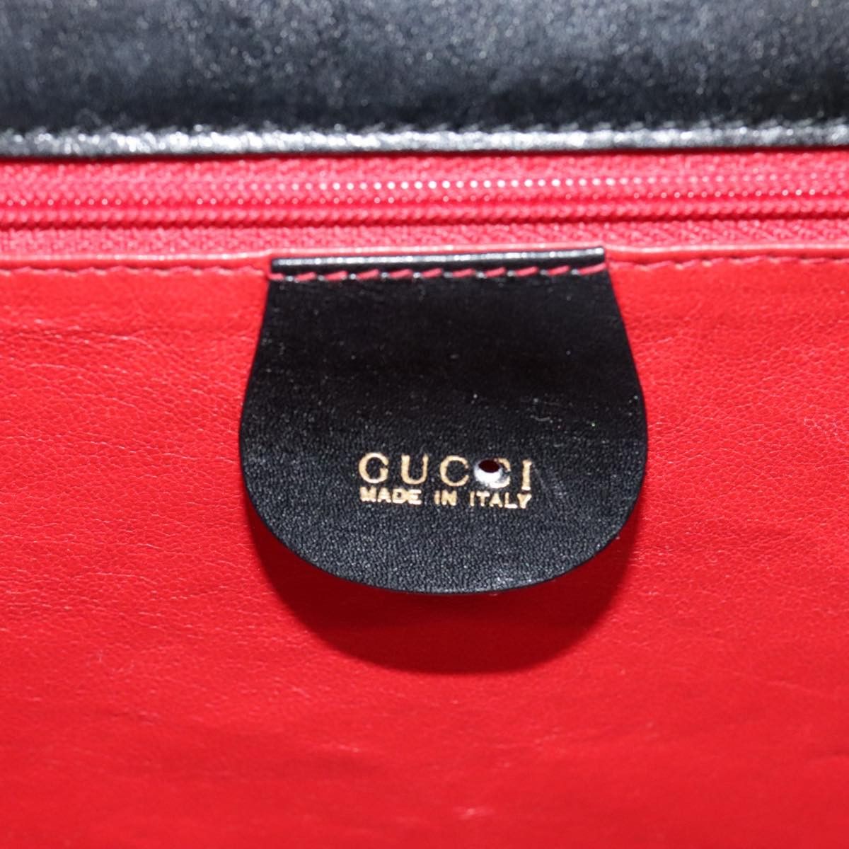 Gucci Lady Lock Black Leather Handbag (Pre-Owned) Size ONE SIZE - 9 Thumbnail
