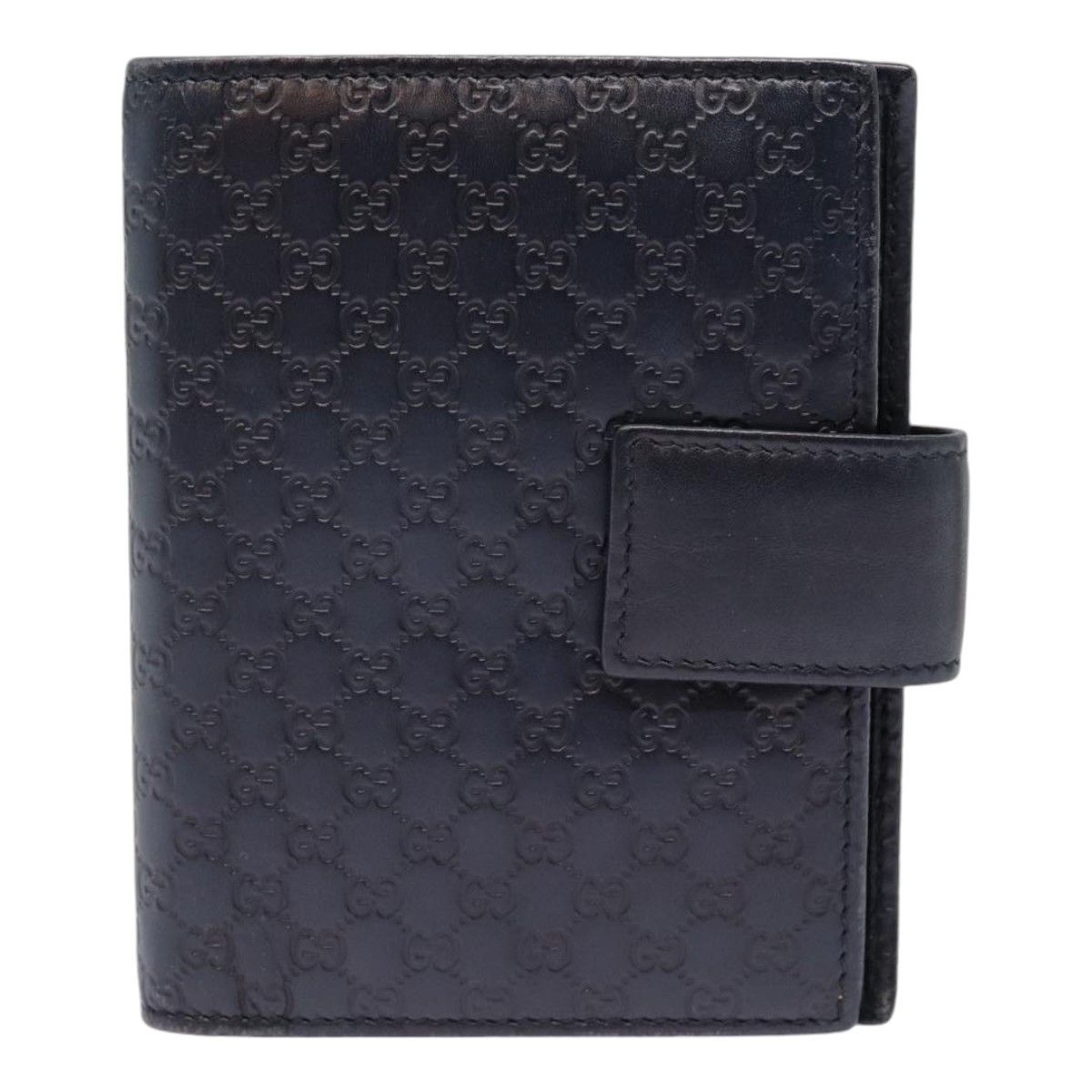 Gucci ssima Navy Leather Wallet (Pre-Owned) Size ONE SIZE - 2 Thumbnail