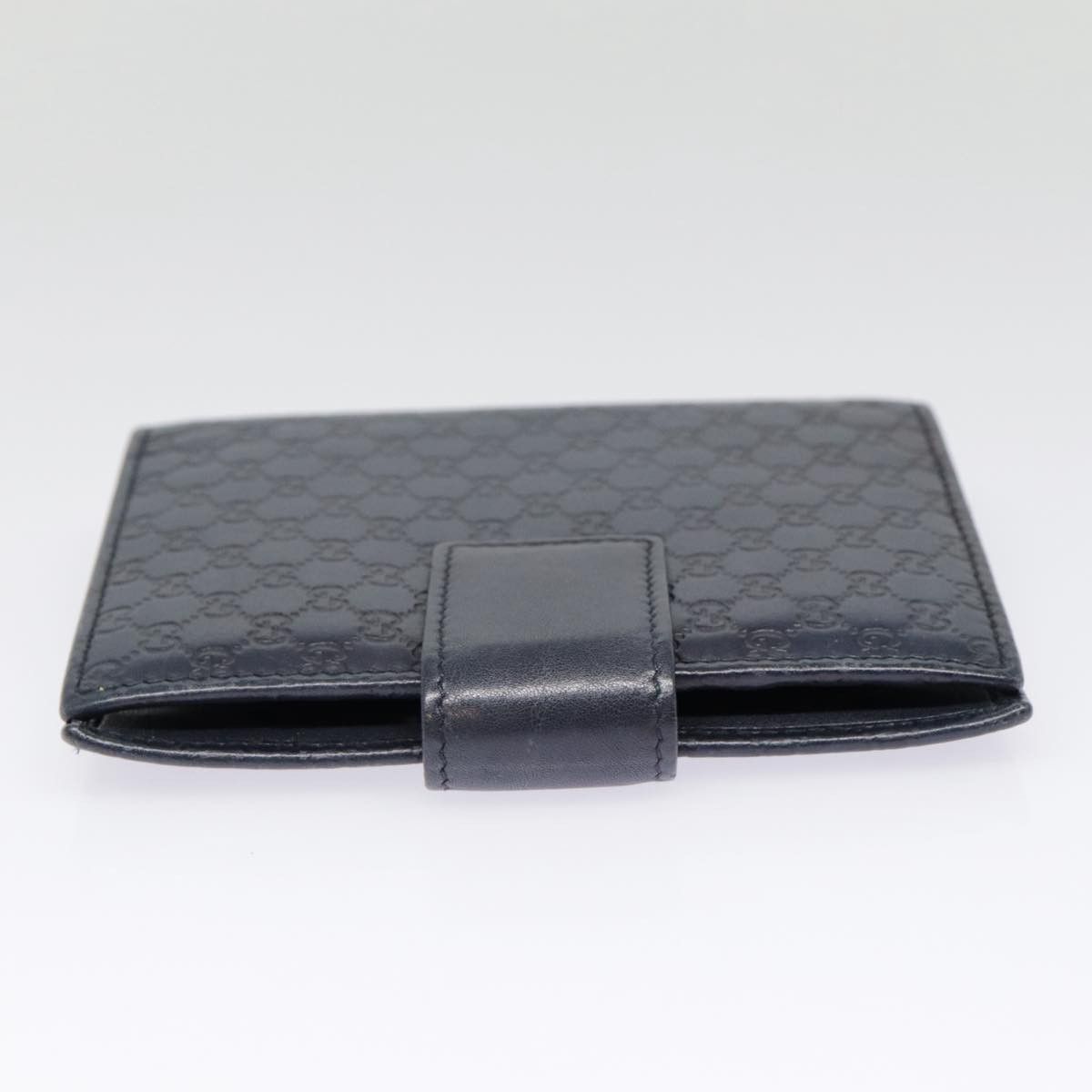 Gucci ssima Navy Leather Wallet (Pre-Owned) Size ONE SIZE - 4 Thumbnail