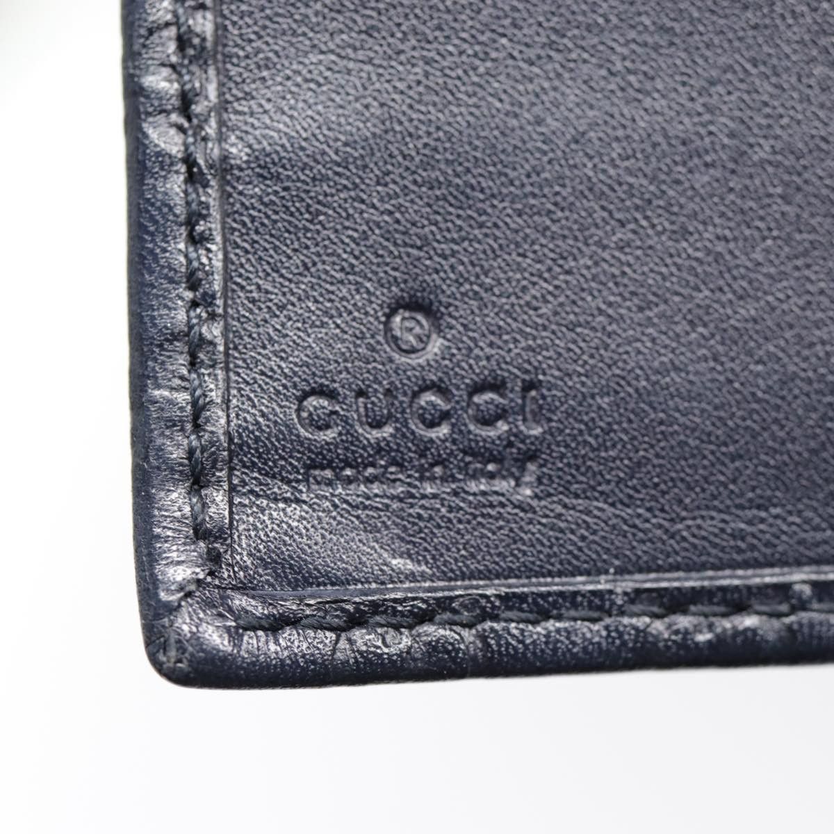 Gucci ssima Navy Leather Wallet (Pre-Owned) Size ONE SIZE - 17 Thumbnail