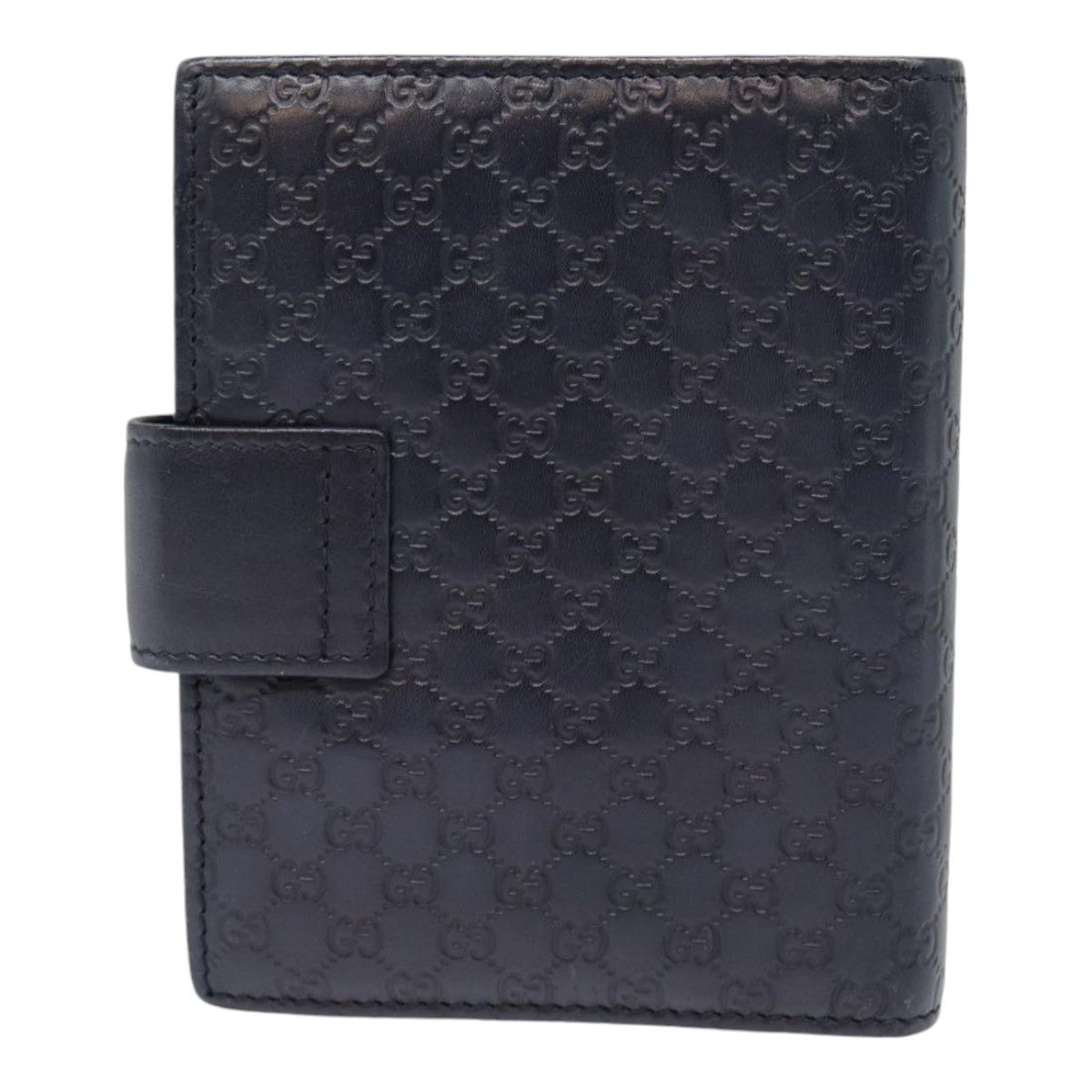 Gucci ssima Navy Leather Wallet (Pre-Owned) Size ONE SIZE - 3 Thumbnail