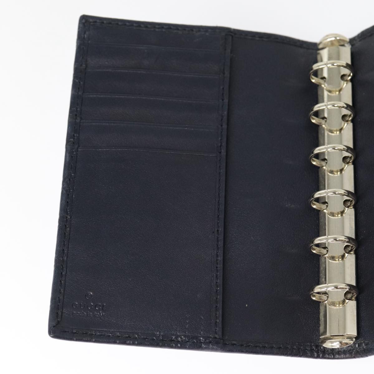 Gucci ssima Navy Leather Wallet (Pre-Owned) Size ONE SIZE - 14 Thumbnail