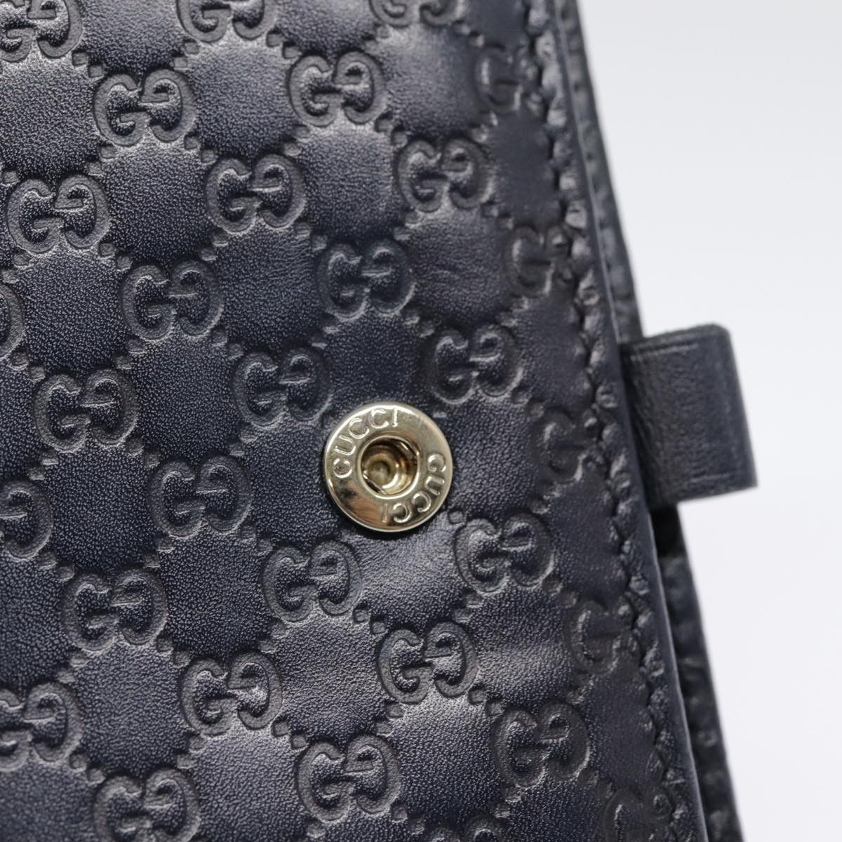 Gucci ssima Navy Leather Wallet (Pre-Owned) Size ONE SIZE - 12 Thumbnail