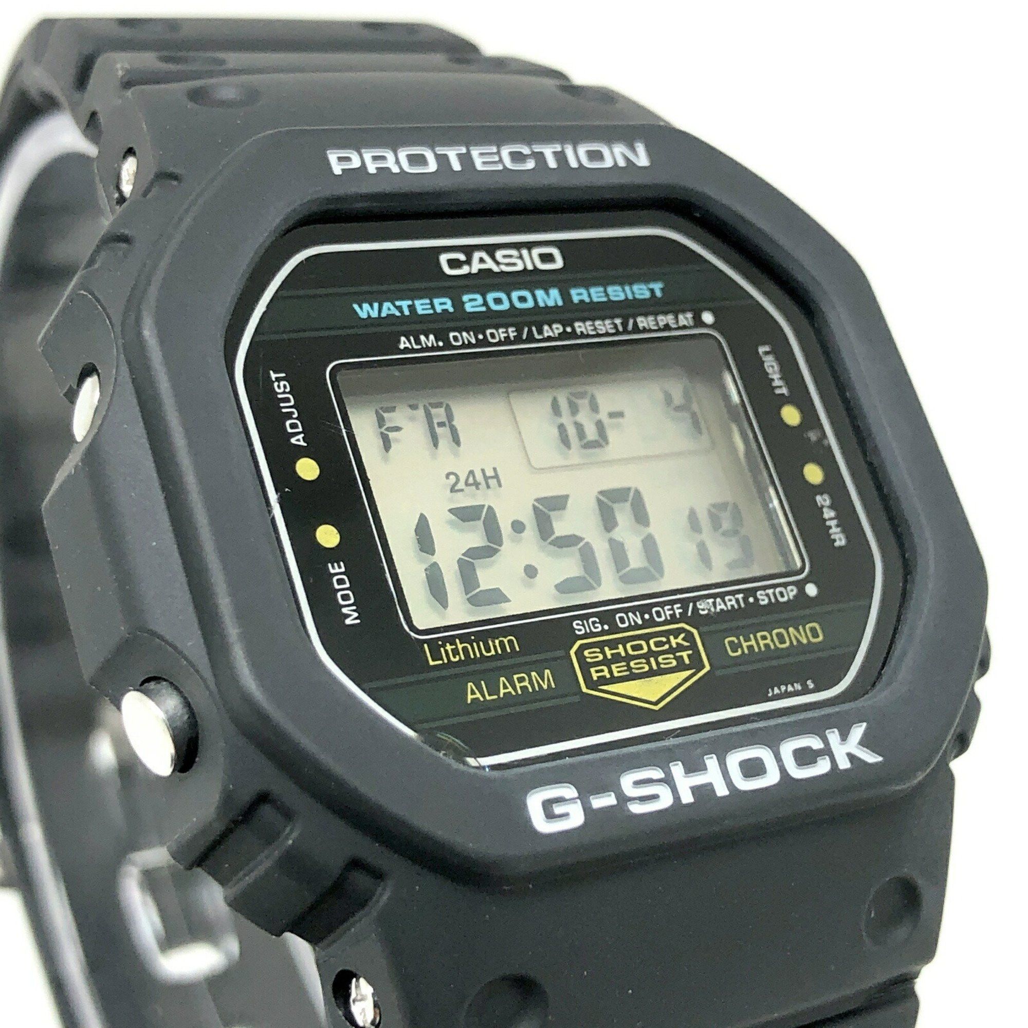 Casio G-SHOCK CASIO Watch DW-5200C-1 M240 Officially restored by Ice Hockey CM Hero Model Mirrored back Released in June 1984 Mikunigaoka Store Size ONE SIZE - 4 Thumbnail