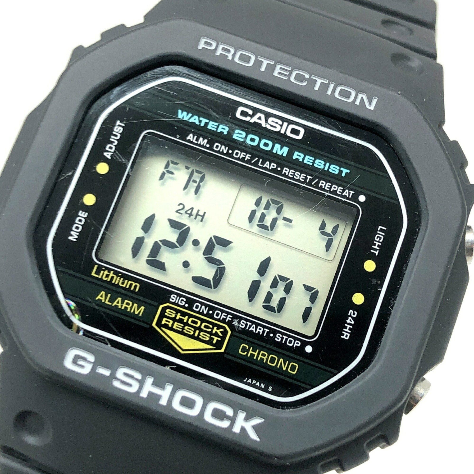 Casio G-SHOCK CASIO Watch DW-5200C-1 M240 Officially restored by Ice Hockey CM Hero Model Mirrored back Released in June 1984 Mikunigaoka Store Size ONE SIZE - 9 Thumbnail