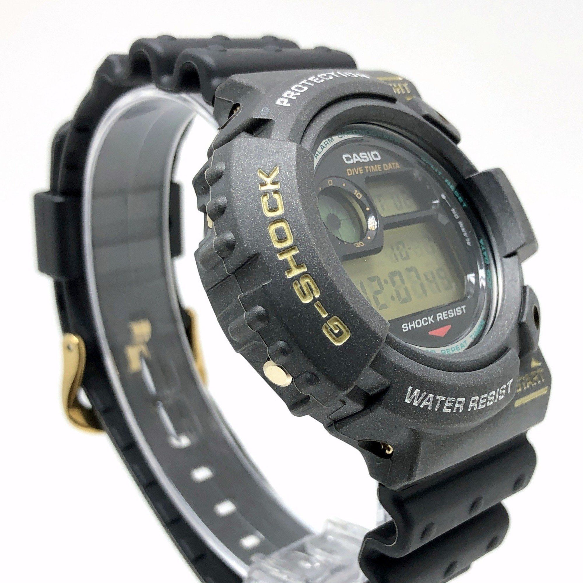 Casio G-SHOCK CASIO Watch DW-6300B-8 FROGMAN First generation Frogman Dark metallic gray Gunmetal Green miniature bulb Released November 1994 Mikunigaoka store Size ONE SIZE - 3 Thumbnail