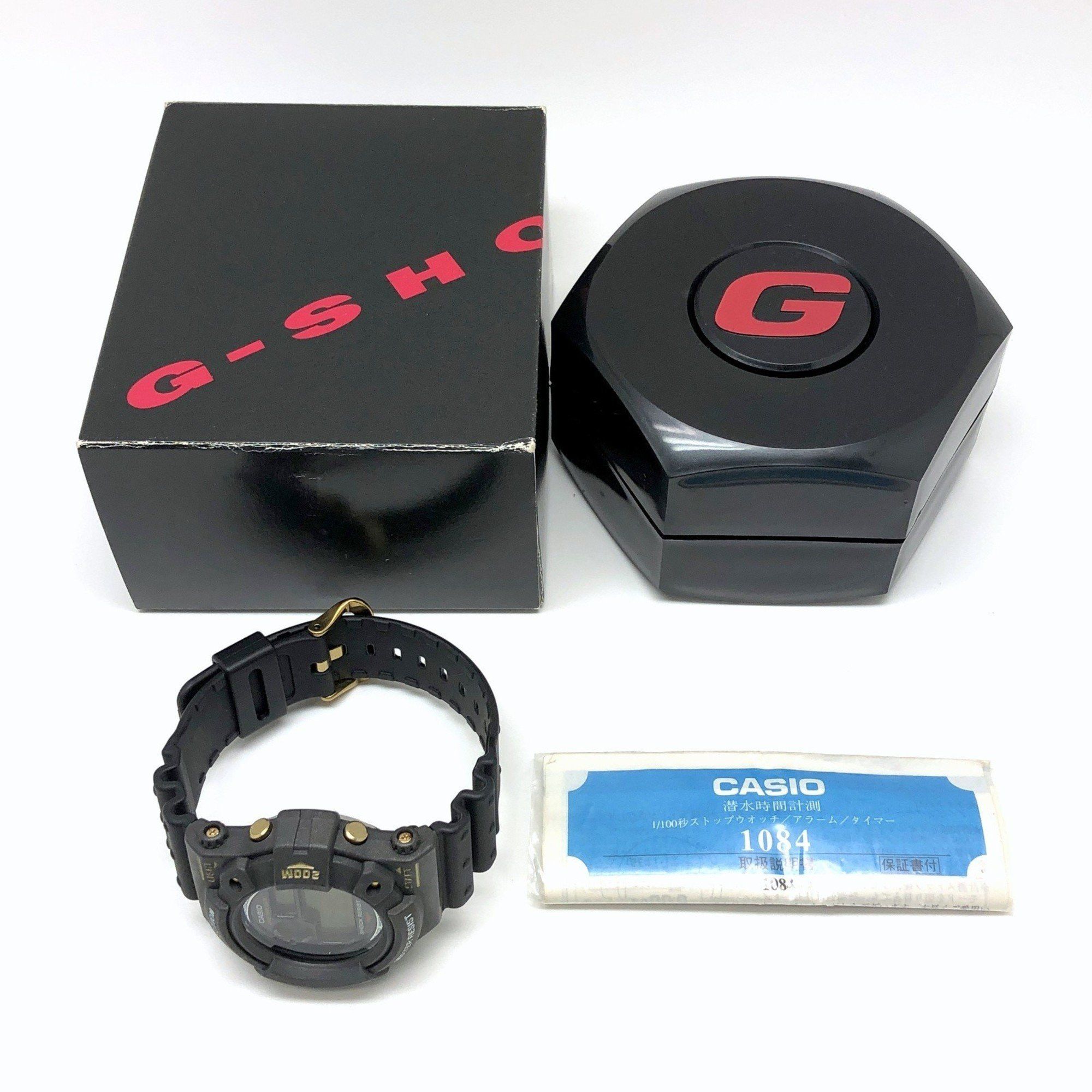 Casio G-SHOCK CASIO Watch DW-6300B-8 FROGMAN First generation Frogman Dark metallic gray Gunmetal Green miniature bulb Released November 1994 Mikunigaoka store Size ONE SIZE - 10 Thumbnail