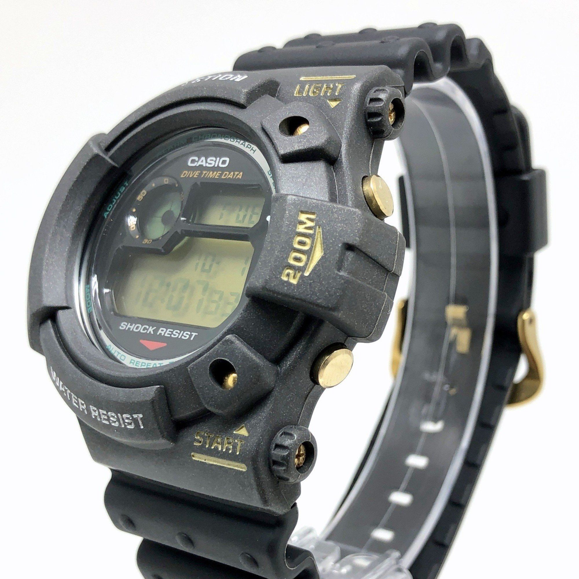 Casio G-SHOCK CASIO Watch DW-6300B-8 FROGMAN First generation Frogman Dark metallic gray Gunmetal Green miniature bulb Released November 1994 Mikunigaoka store Size ONE SIZE - 2 Thumbnail