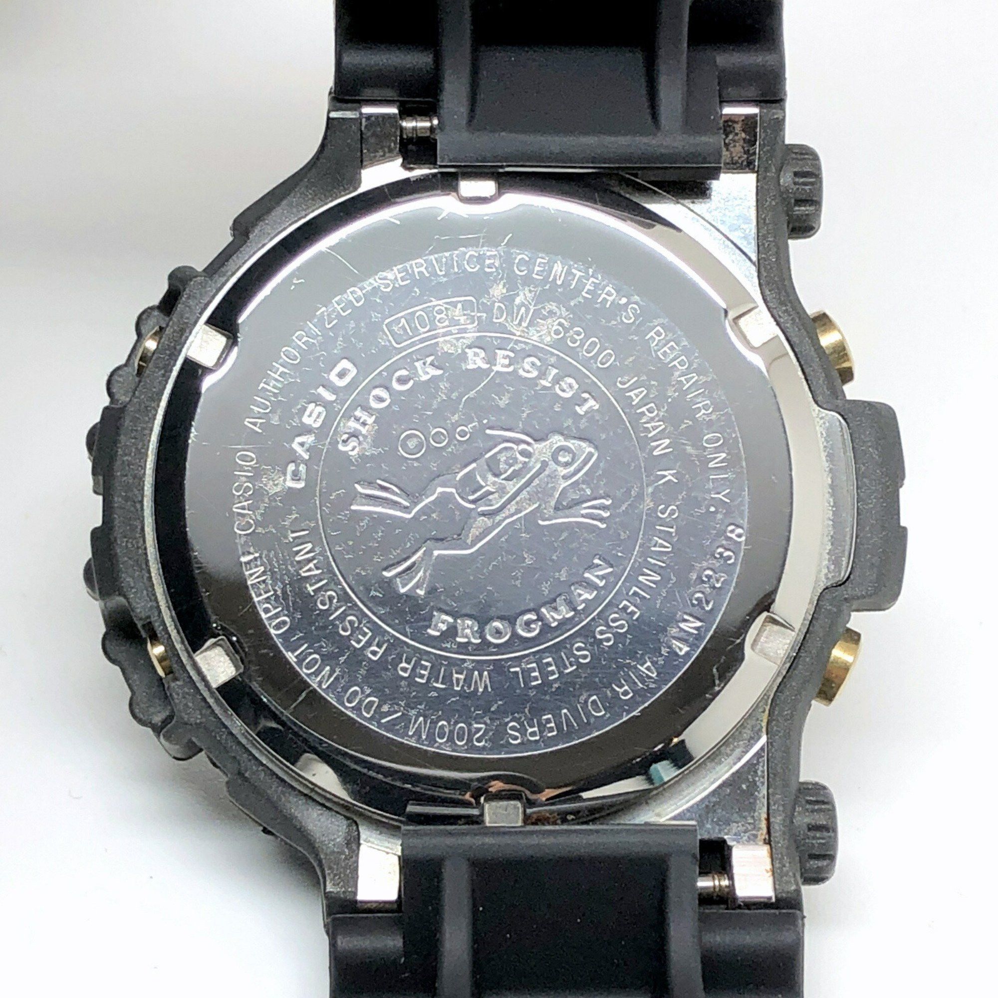 ガレージCASIO G-SHOCK FROGMAN DW-6300 初代 First generation Frogman DW-6300 limited time restoration service