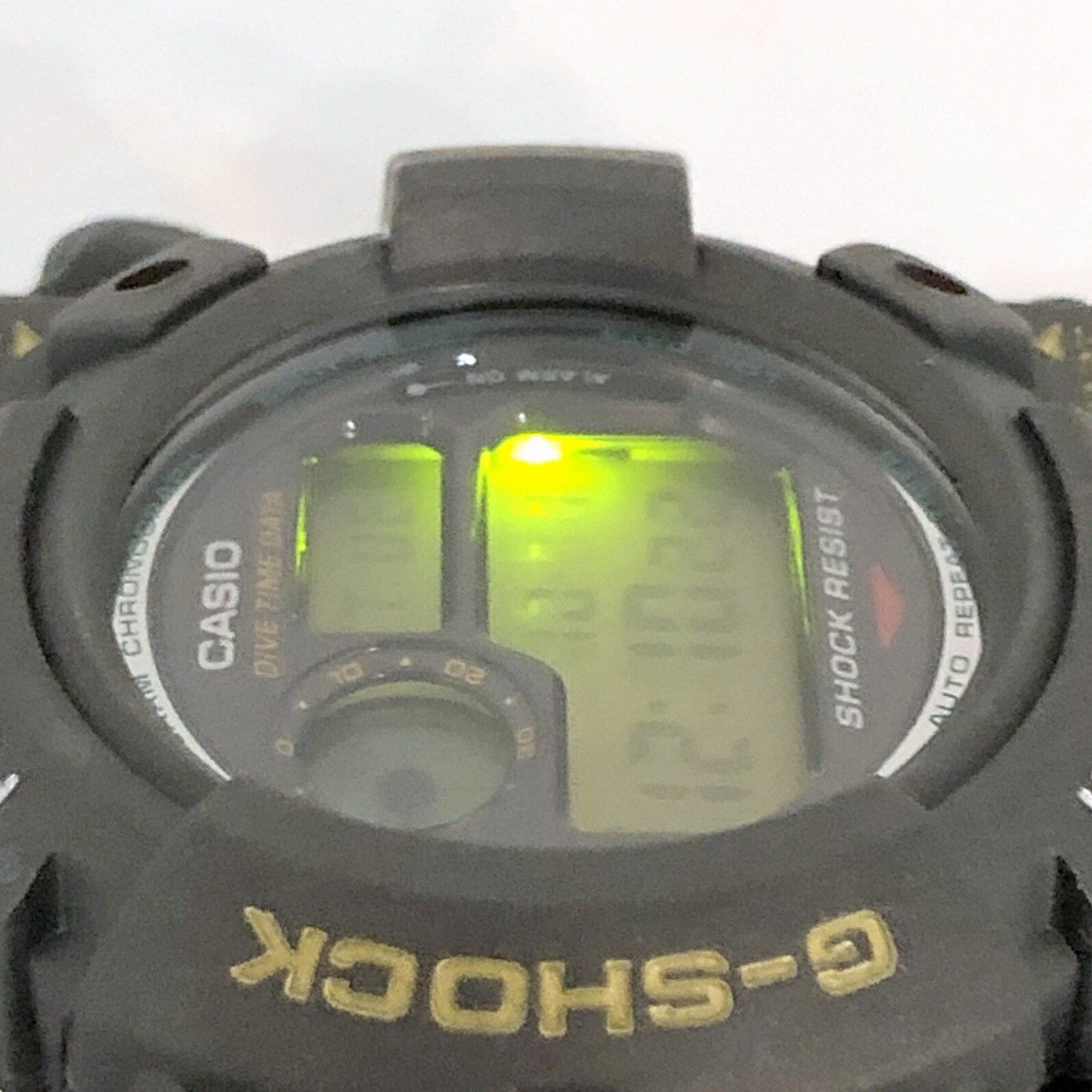 Casio G-SHOCK CASIO Watch DW-6300B-8 FROGMAN First generation Frogman Dark metallic gray Gunmetal Green miniature bulb Released November 1994 Mikunigaoka store Size ONE SIZE - 9 Thumbnail