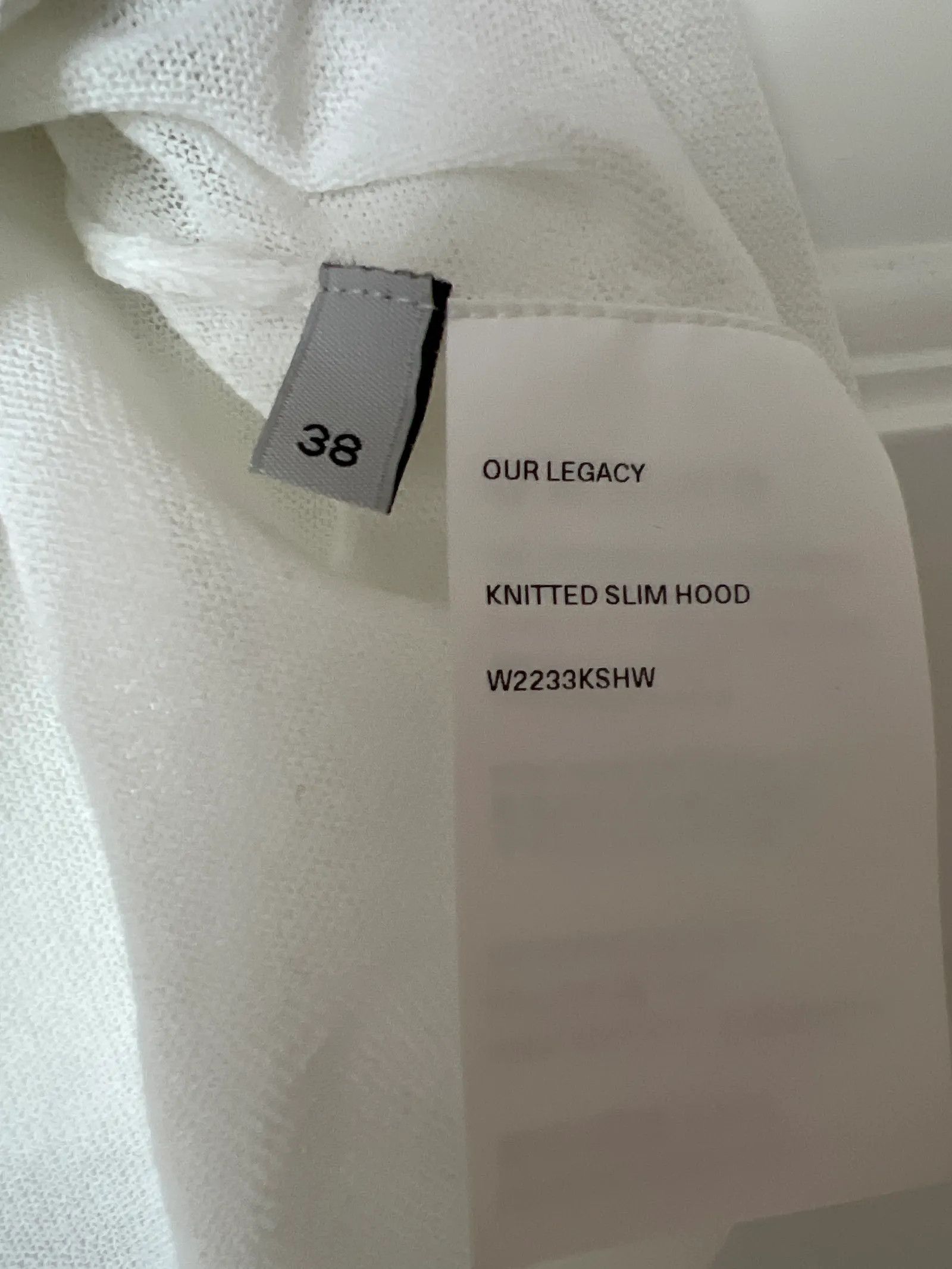 Our Legacy Our Legacy Knitted Slim Hood Hoodie Size S / US 4 / IT 40 - 4 Thumbnail