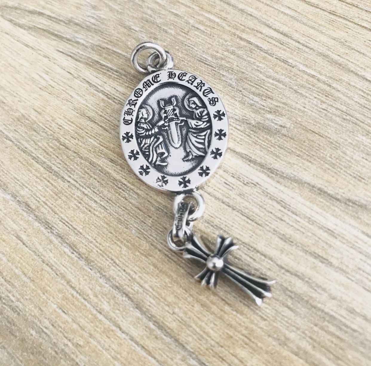 Chrome Hearts Chrome Hearts .925 Fat Baby Angel Medallion | Grailed