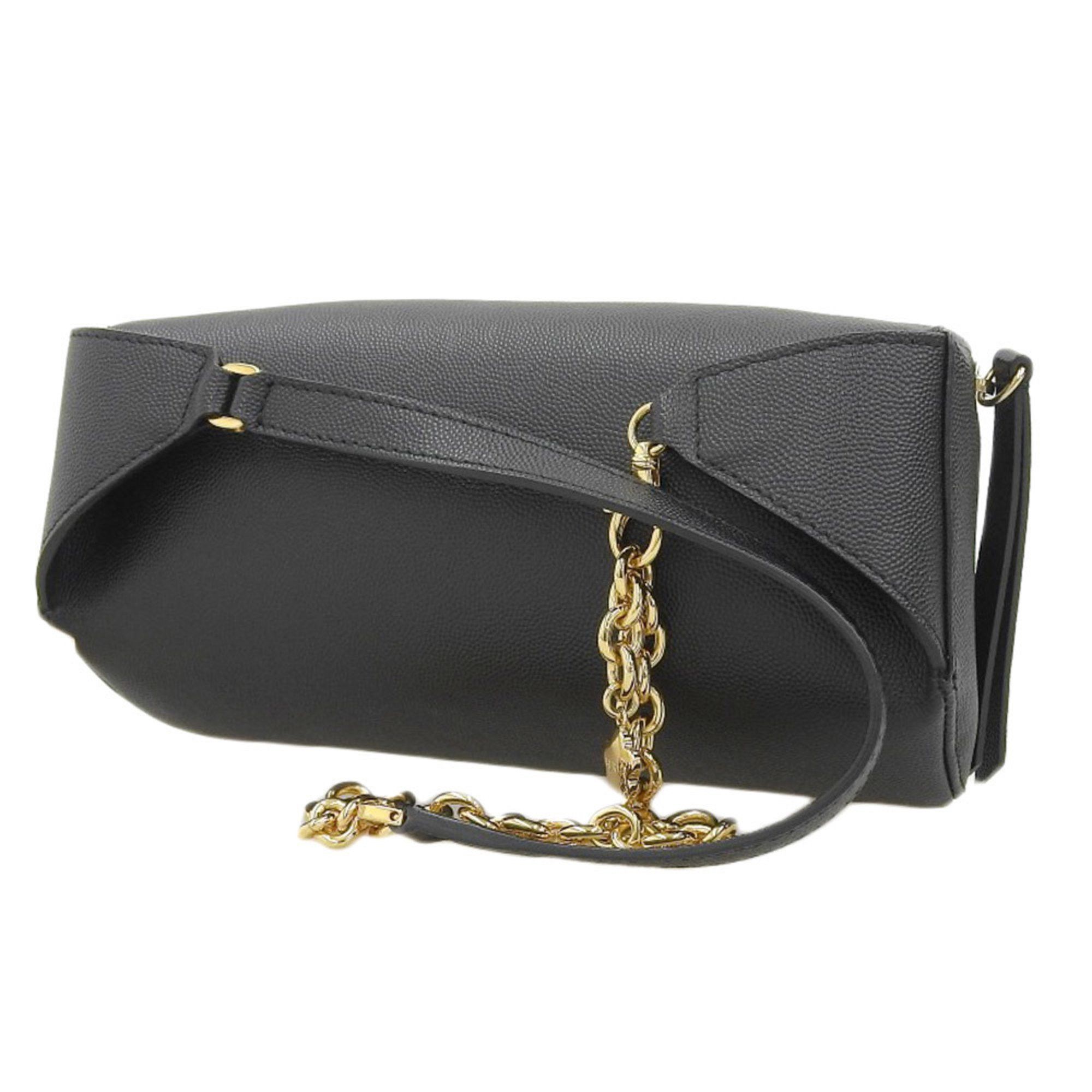 Furla FURLA Body bag Shoulder Leather Black Size ONE SIZE - 2 Thumbnail