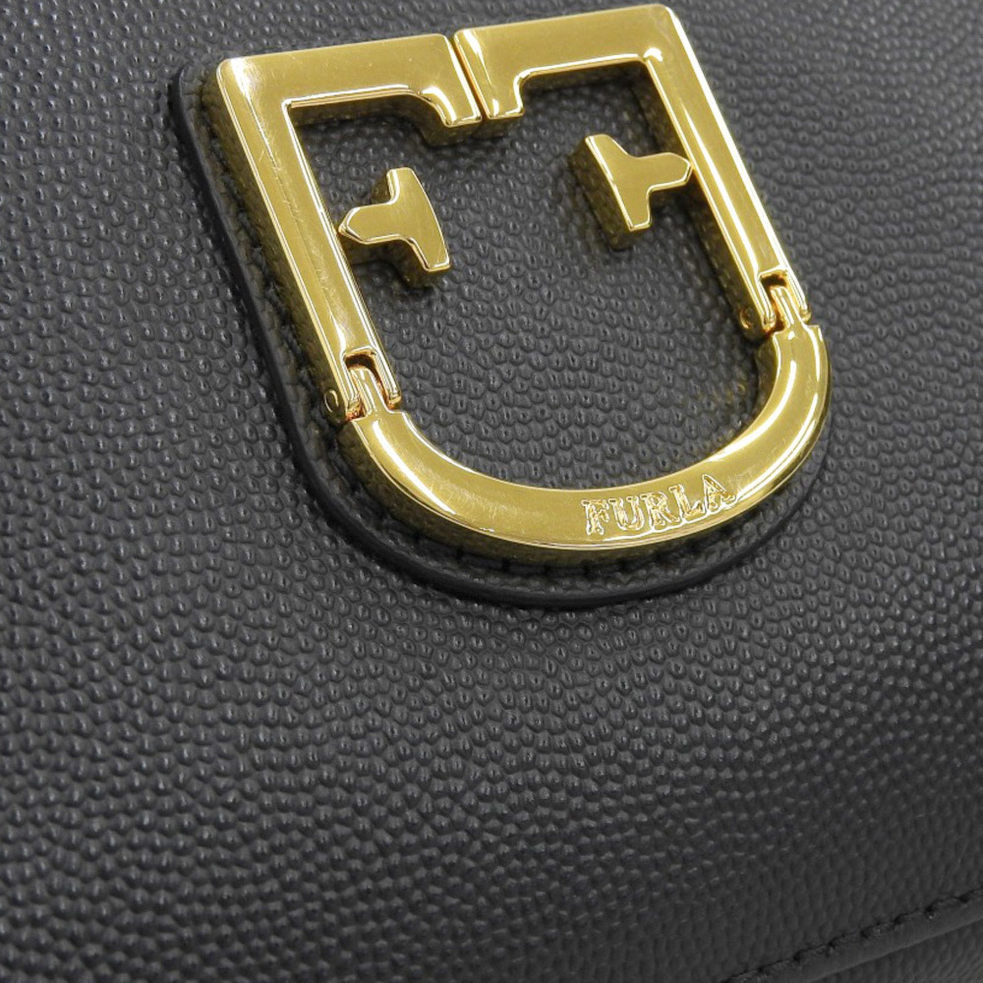 Furla FURLA Body bag Shoulder Leather Black Size ONE SIZE - 5 Thumbnail