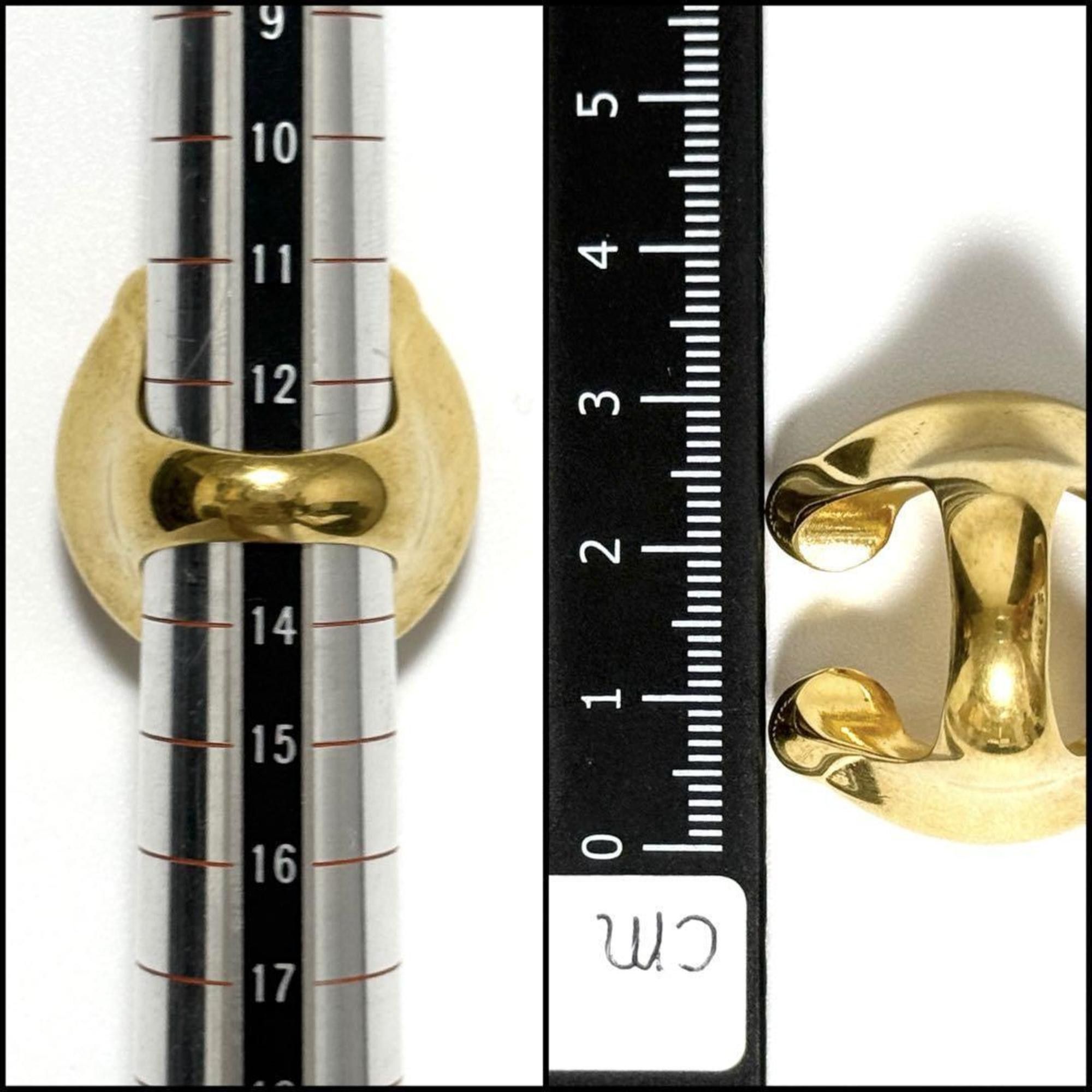 Versace Versace Men's Women's Medusa Horseshoe Ring Size ONE SIZE - 8 Thumbnail
