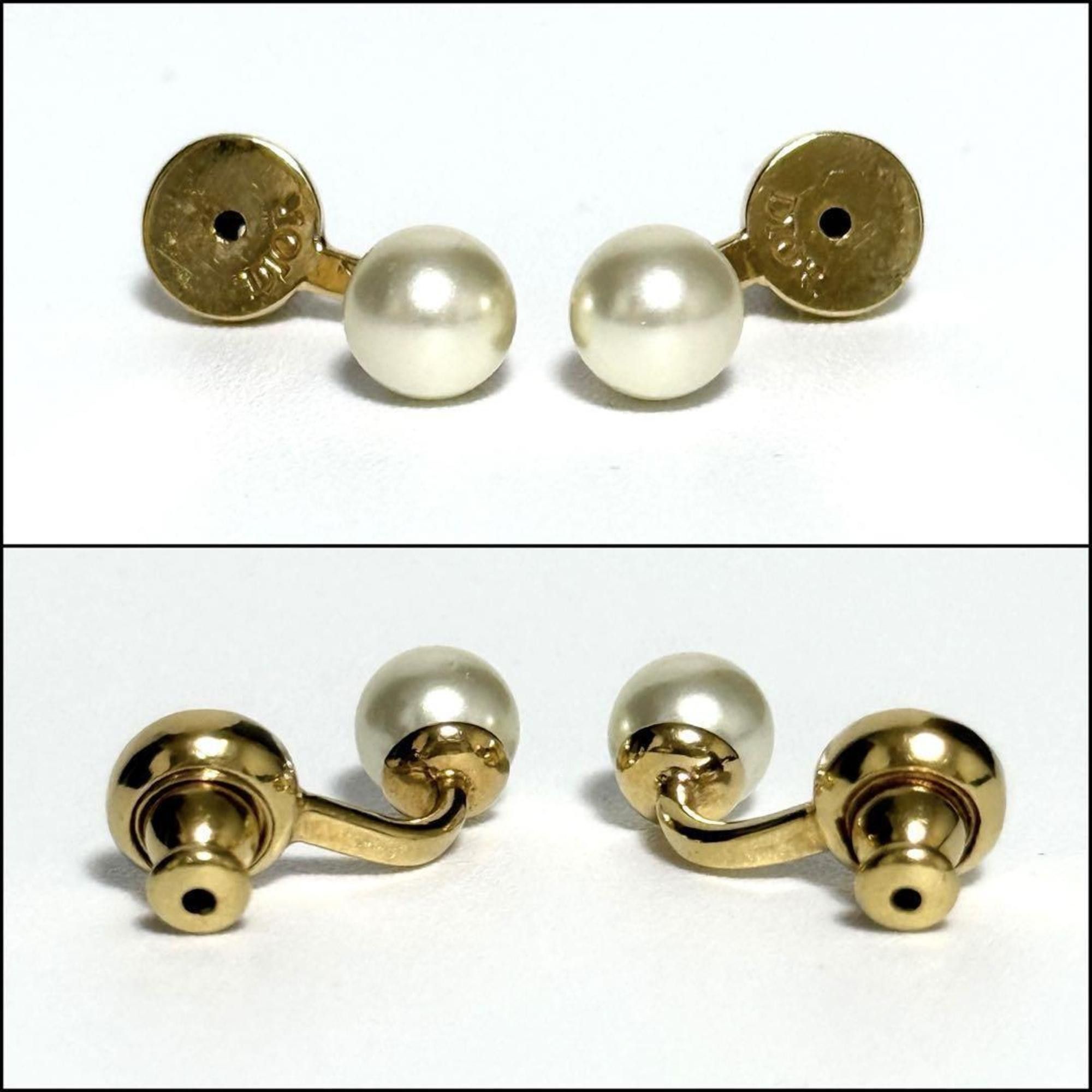 Dior Christian Dior Dior DIOR Women's 30 Montaigne Stud Earrings Size ONE SIZE - 5 Thumbnail