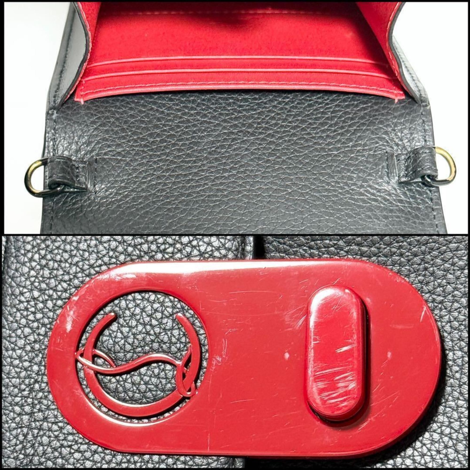 Christian Louboutin Christian Louboutin Women's Shoulder Bag Smartphone Pouch Holder Size ONE SIZE - 7 Thumbnail