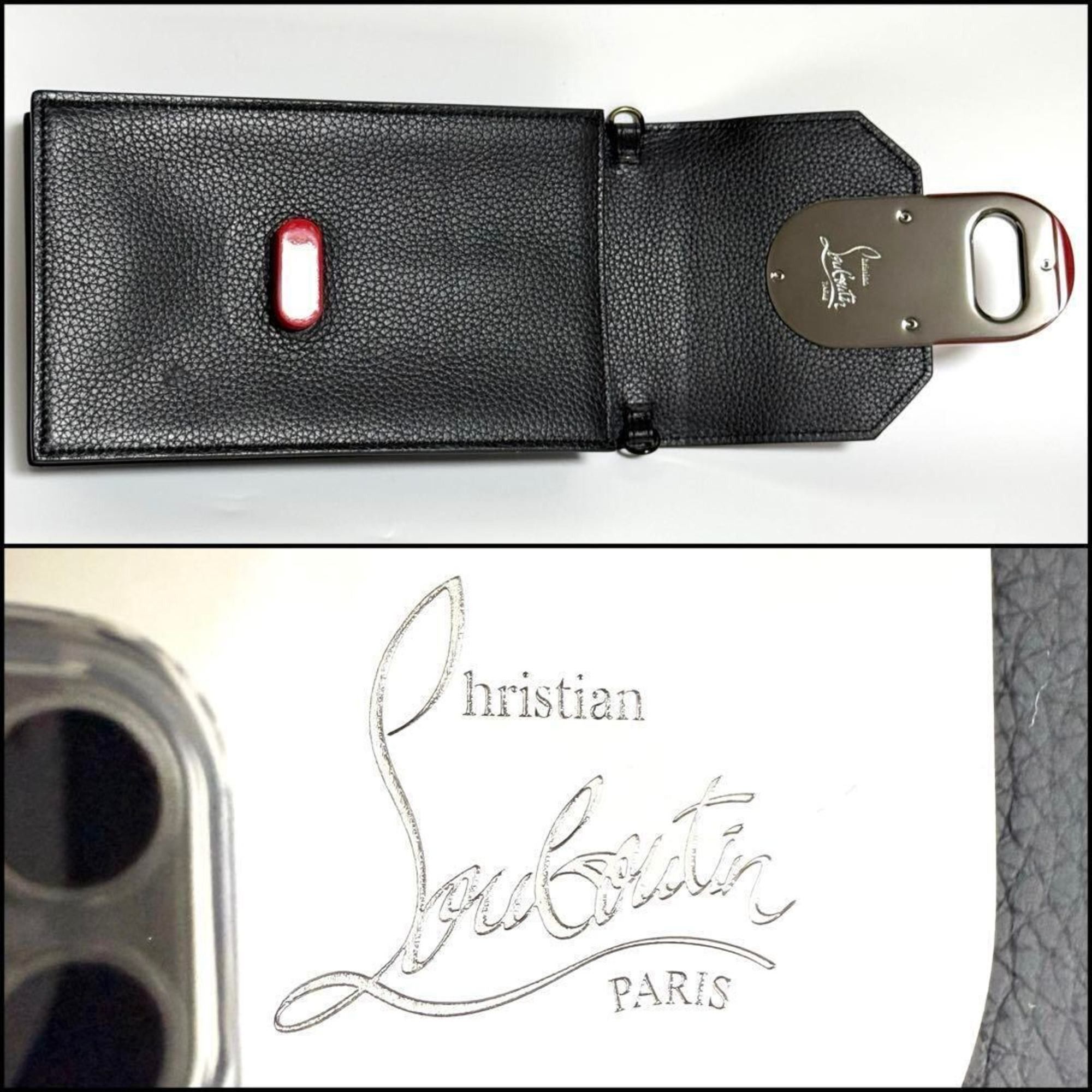 Christian Louboutin Christian Louboutin Women's Shoulder Bag Smartphone Pouch Holder Size ONE SIZE - 9 Thumbnail