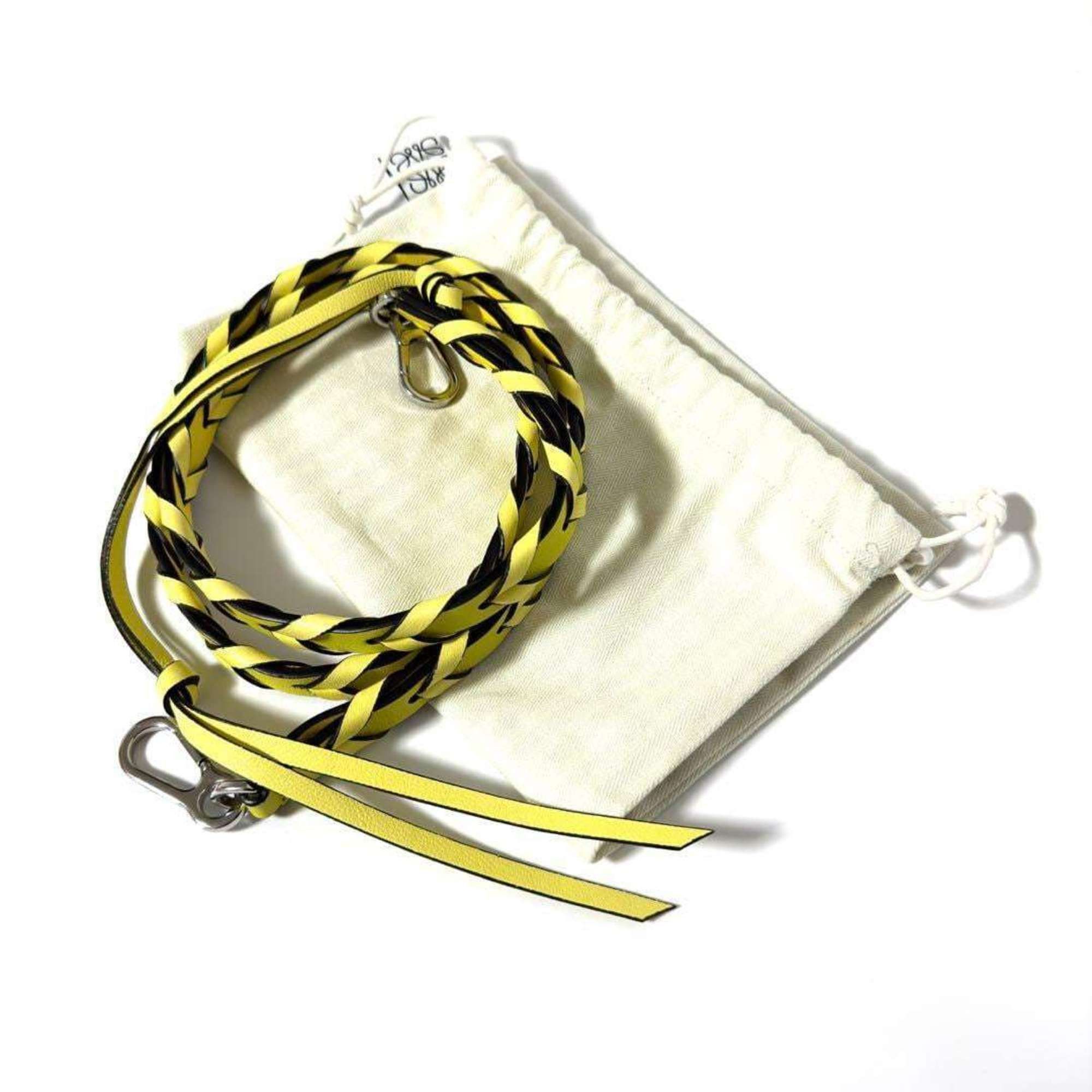 Loewe LOEWE Women's Thin Braided Strap Shoulder Bag Belt Size ONE SIZE - 10 Thumbnail