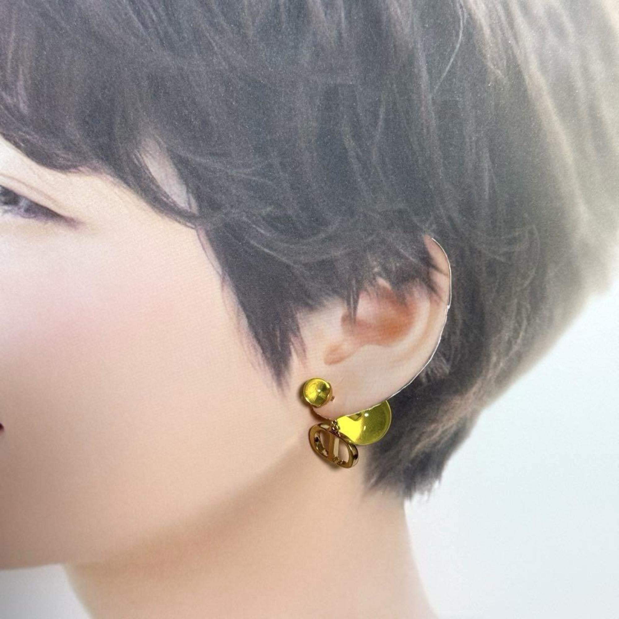 Dior Christian Dior DIOR Women's Tribal Earrings Size ONE SIZE - 10 Thumbnail