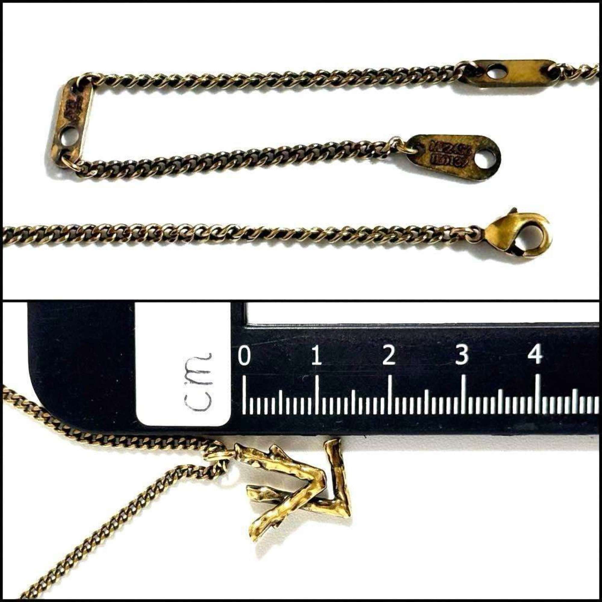 Louis Vuitton LOUIS VUITTON Men's Pendant Necklace LV Twig Size ONE SIZE - 7 Thumbnail