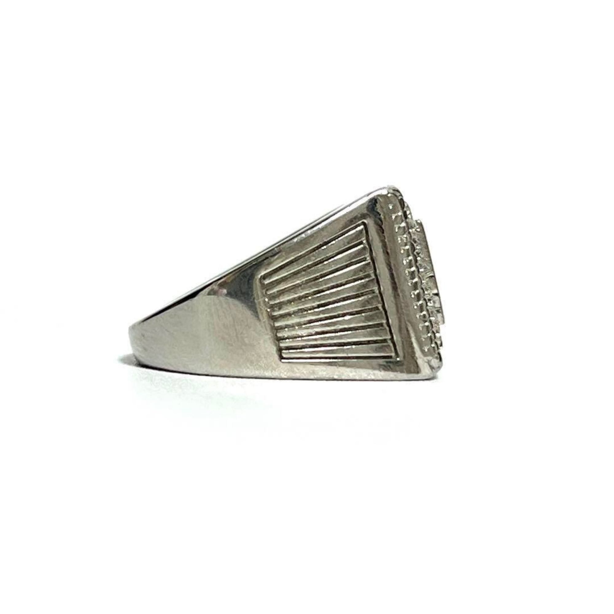 Fendi FENDI Men's Signet Ring FF Size ONE SIZE - 4 Thumbnail