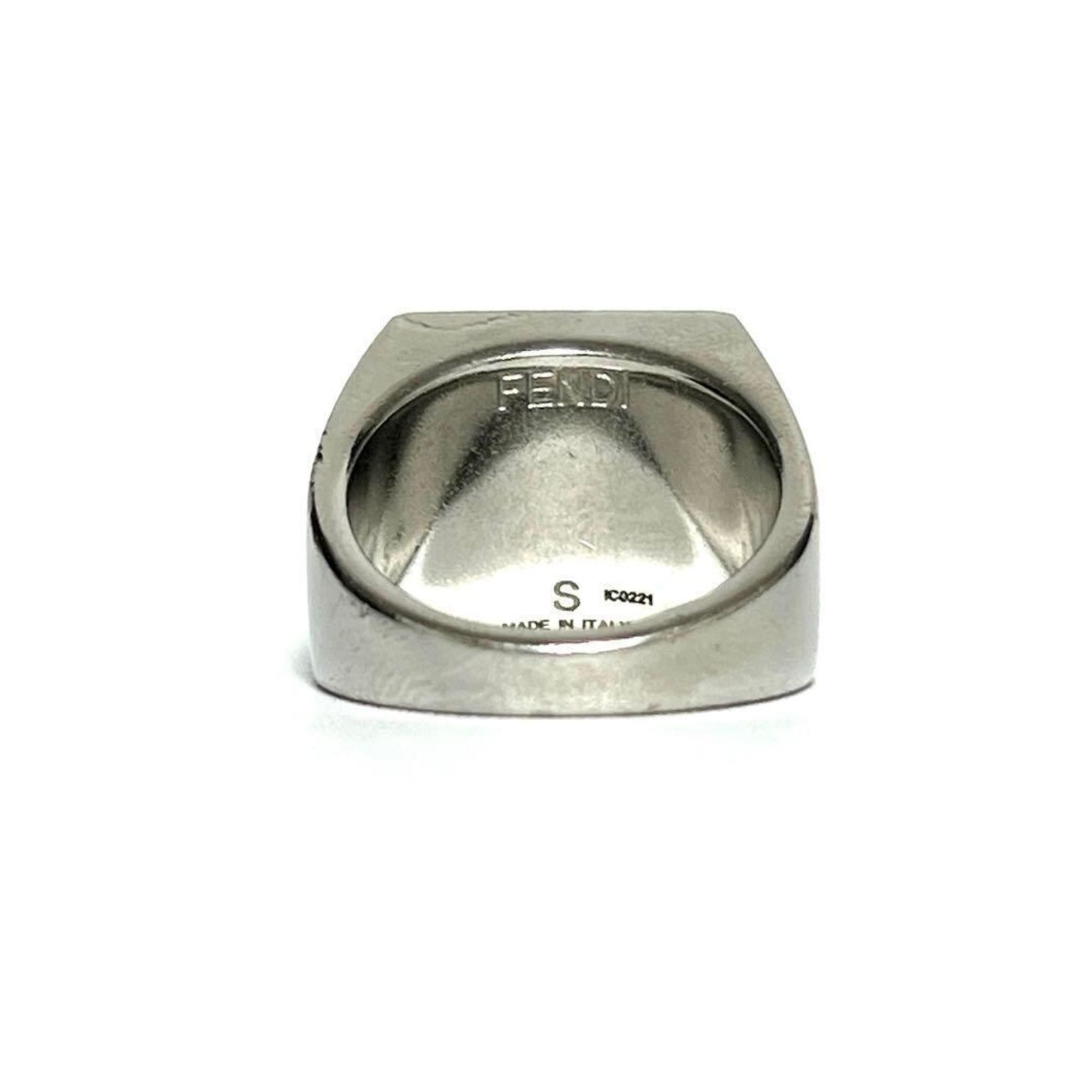 Fendi FENDI Men's Signet Ring FF Size ONE SIZE - 3 Thumbnail
