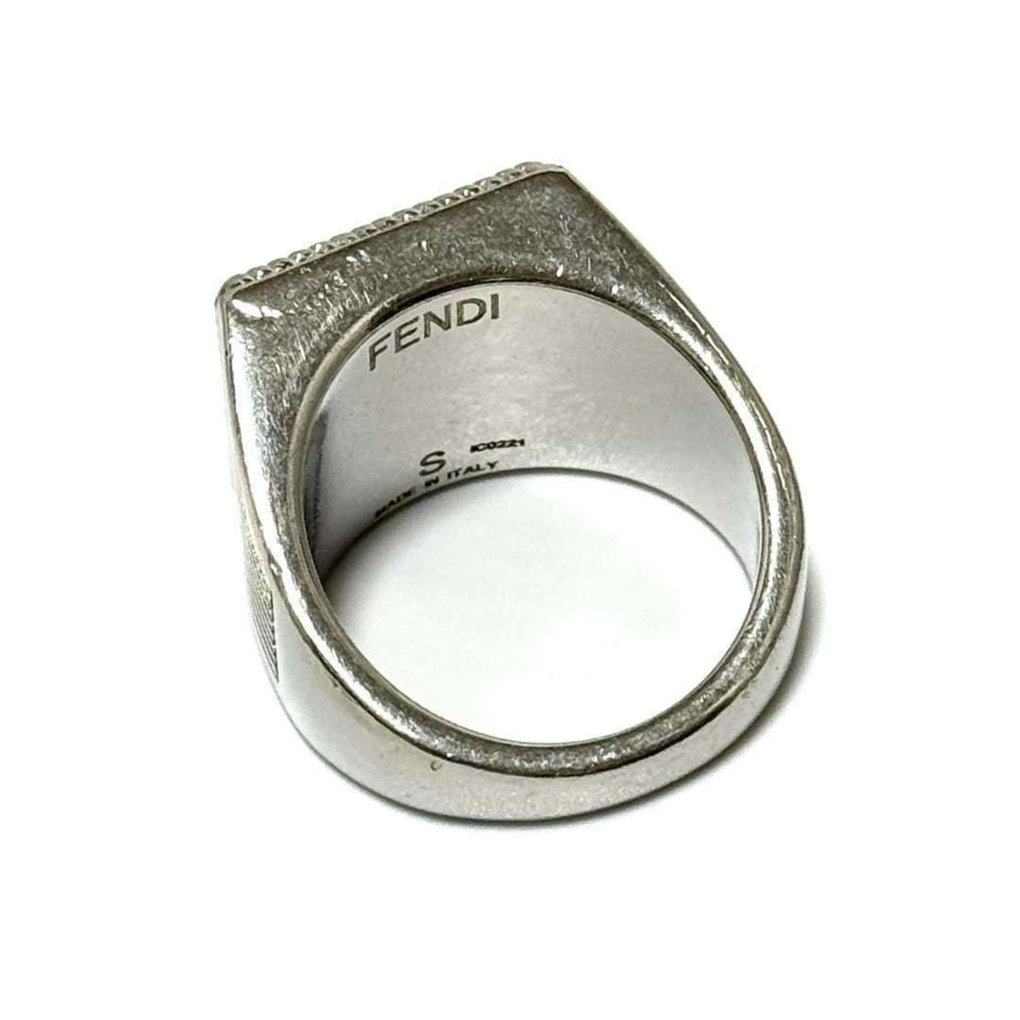 Fendi FENDI Men's Signet Ring FF Size ONE SIZE - 6 Thumbnail