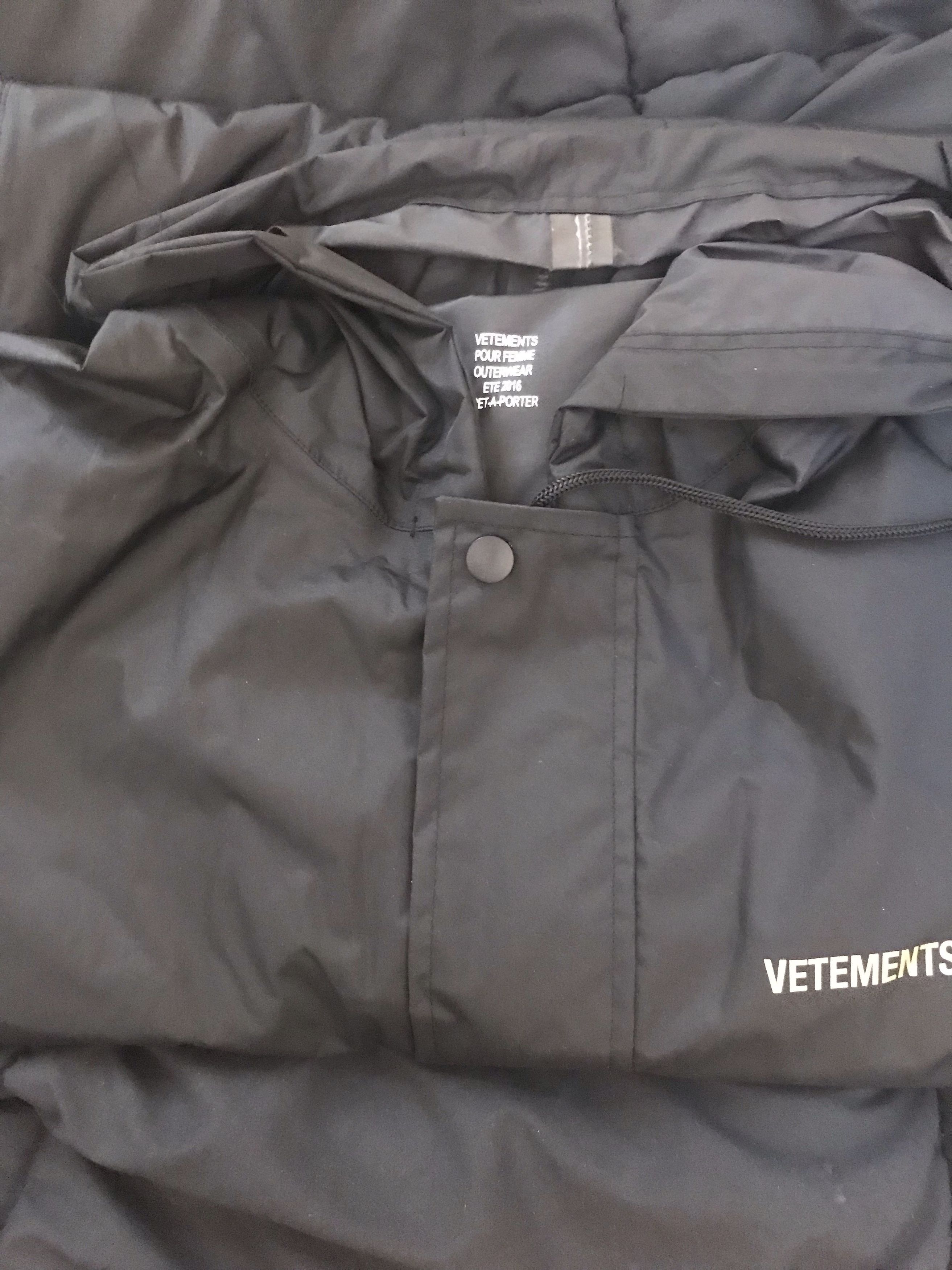 Vetements Vetements Raincoat | Grailed