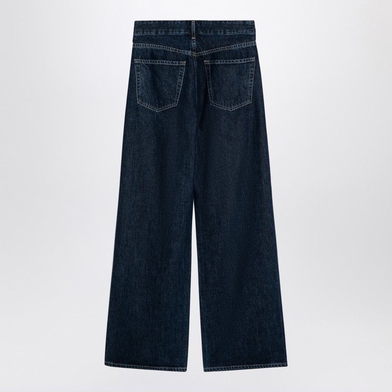 Citizens Of Humanity Citizens Of Humanity Dark Wide Jeans With Pleats Size 24" / US 00 / IT 34 - 2 Thumbnail