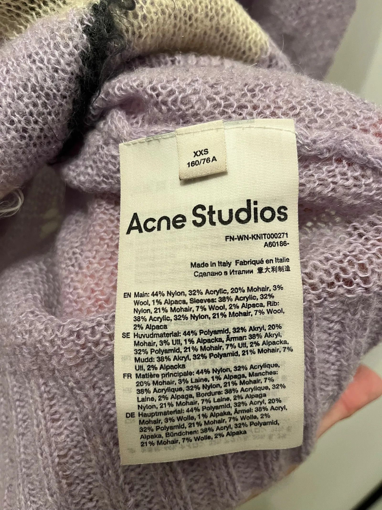 Acne Studios Acne Studios Sweater Size XXS / US 00 / IT 34 - 4 Thumbnail