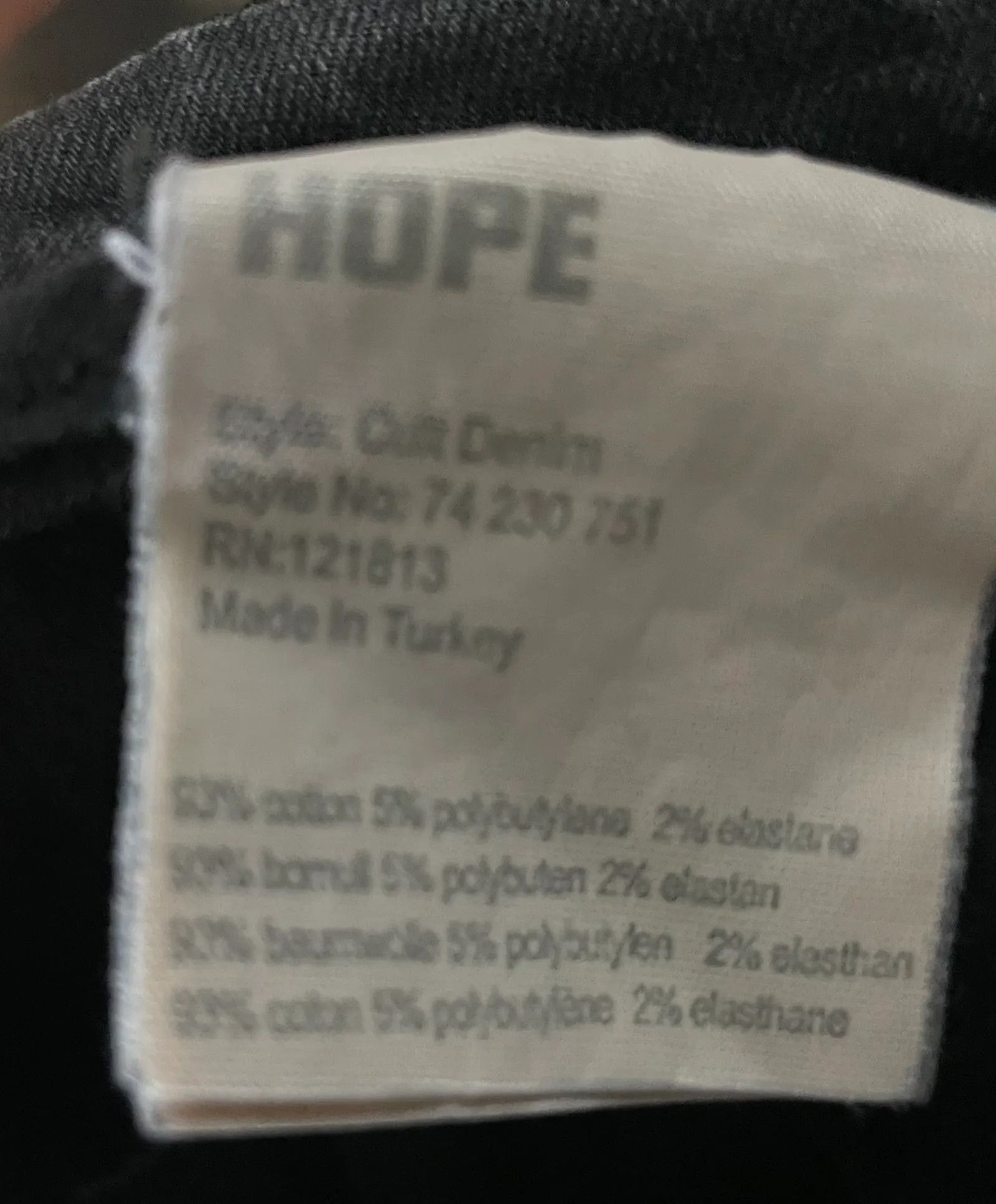 Hope Hope Jeans Size 38" / US 16 / IT 52 - 3 Thumbnail