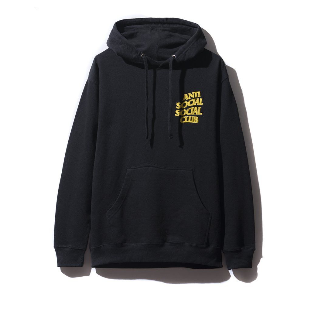 DHL X Anti Social Social Club Black orders Hoodie Size S