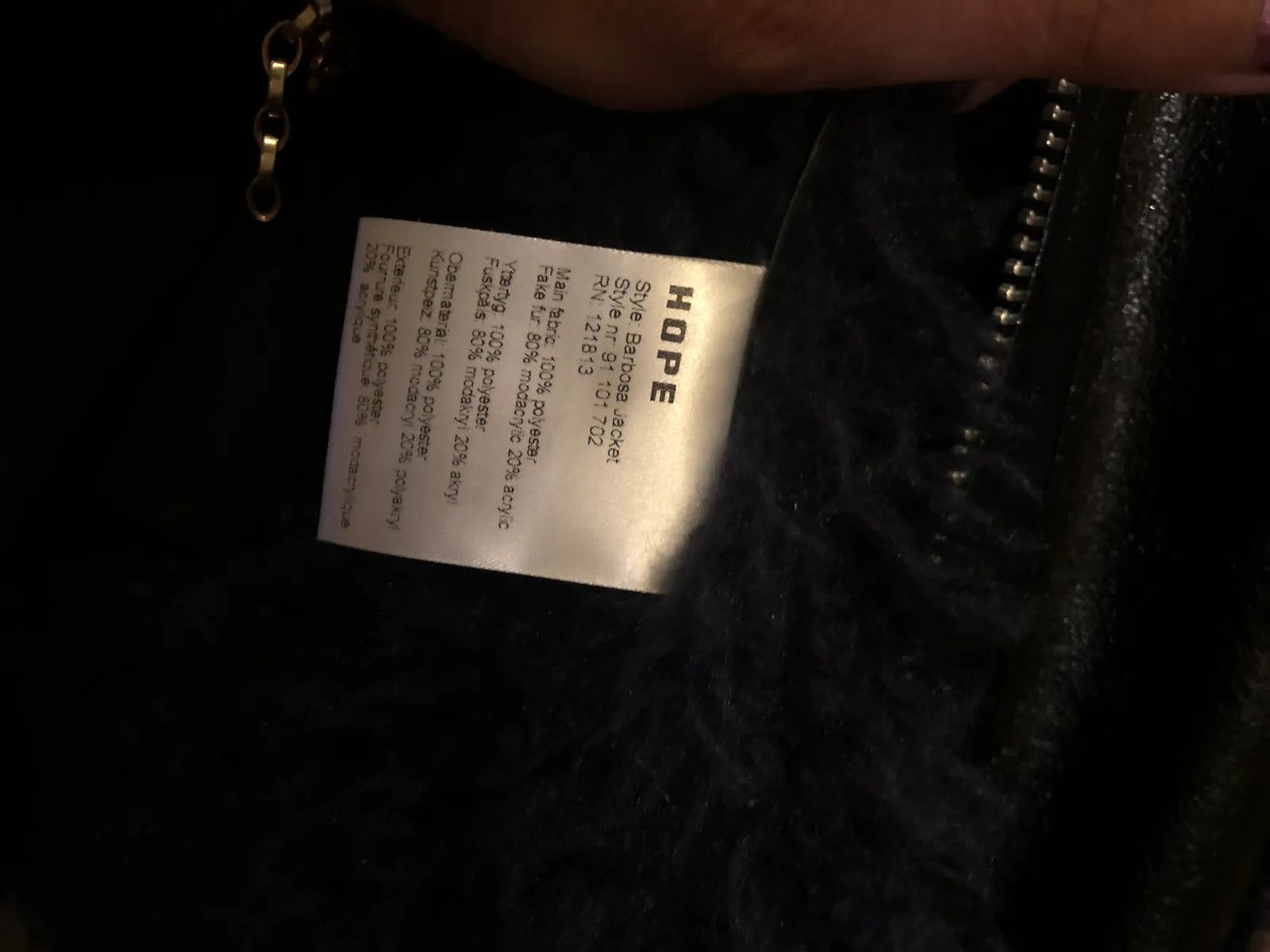 Hope Hope Barbosa jacket Jacket Size XS / US 0-2 / IT 36-38 - 3 Thumbnail