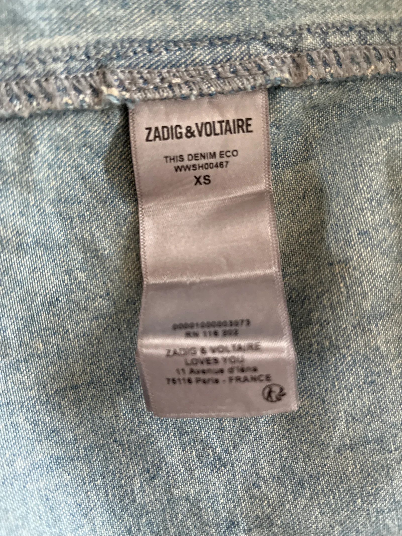 Zadig & Voltaire Zadig & Voltaire Shirt Size XS / US 0-2 / IT 36-38 - 3 Thumbnail