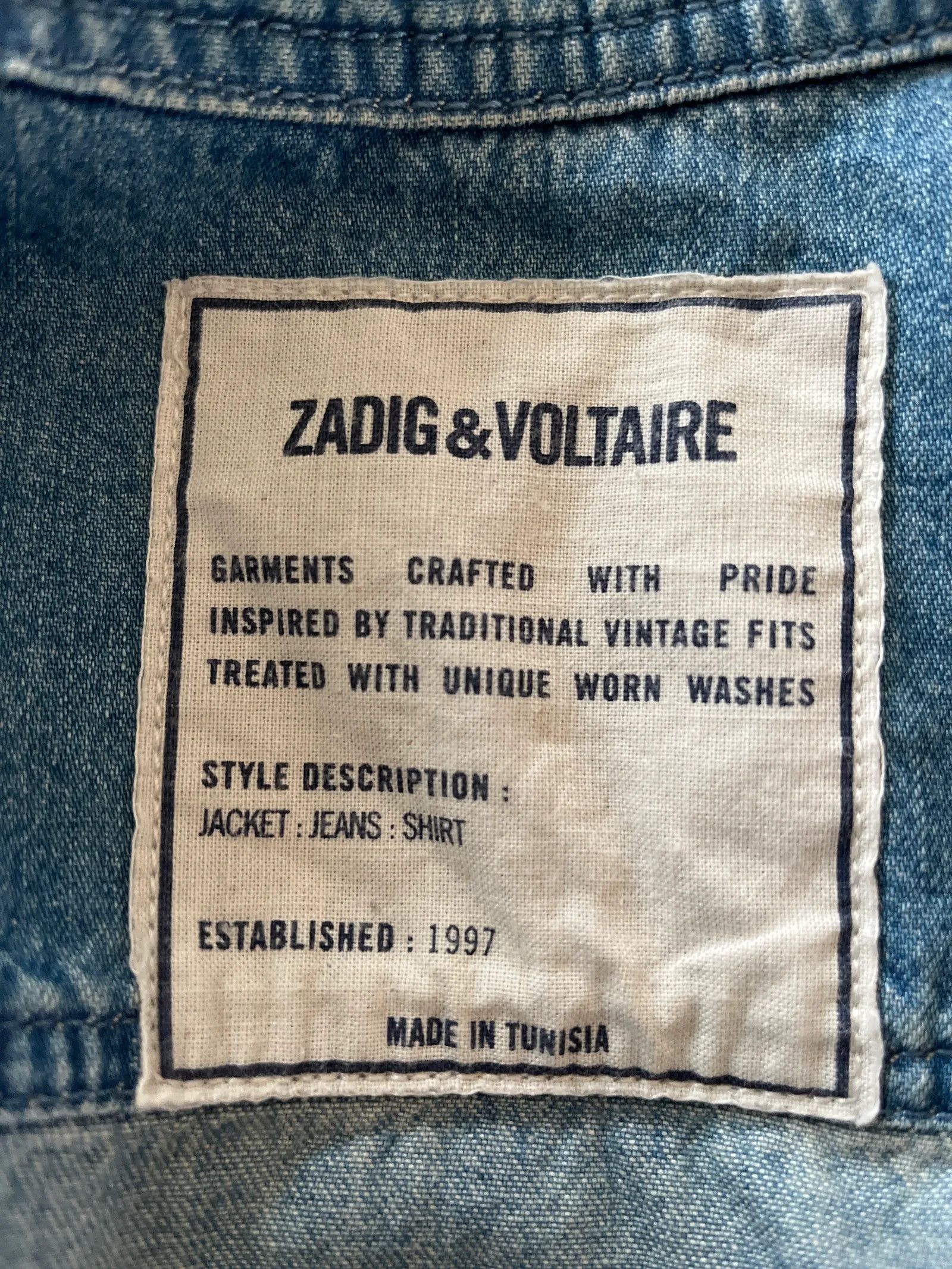 Zadig & Voltaire Zadig & Voltaire Shirt Size XS / US 0-2 / IT 36-38 - 2 Thumbnail