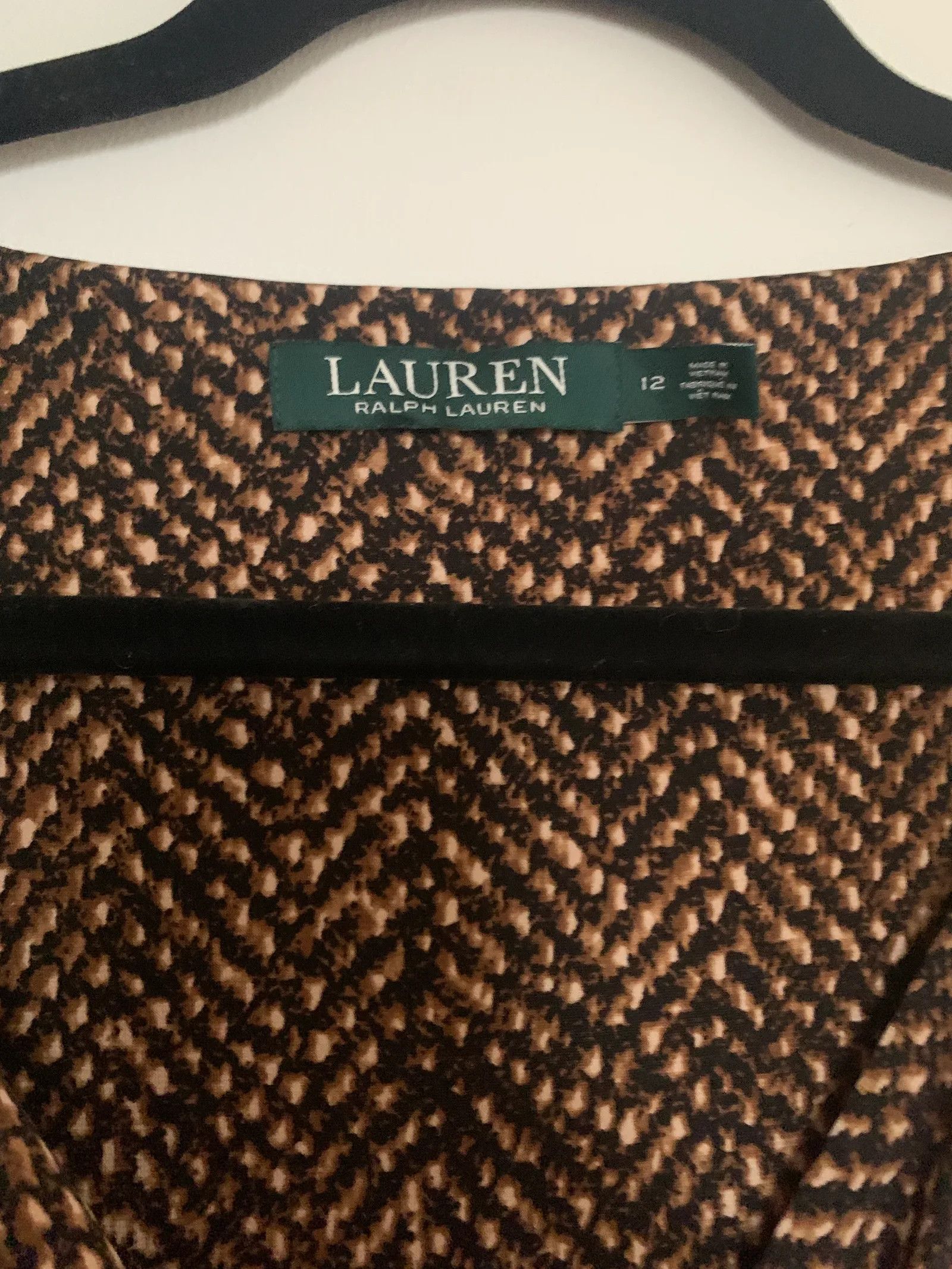 Ralph Lauren Ralph Lauren Wrap dress, snake print Dress Size L / US 10 / IT 46 - 2 Thumbnail