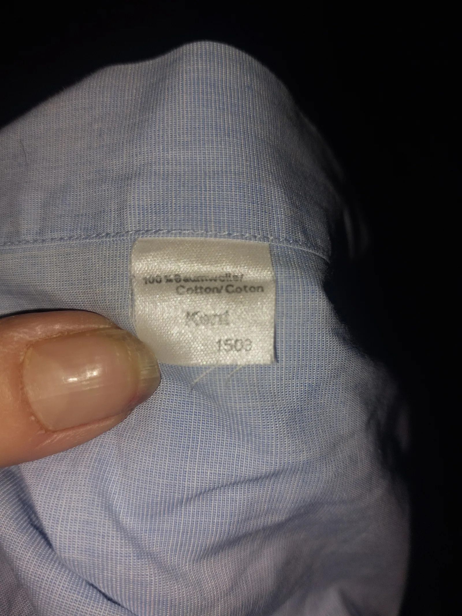 Hugo Boss Hugo Boss Kent Shirt Size US L / EU 52-54 / 3 - 3 Thumbnail