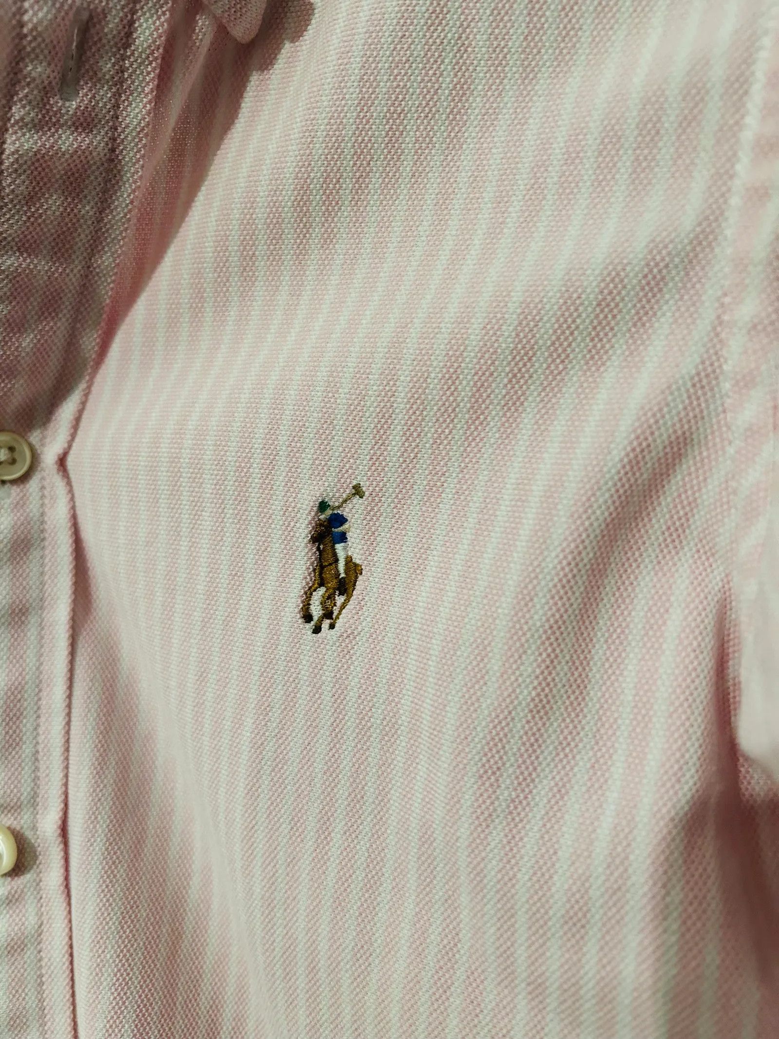 Ralph Lauren Ralph Lauren Knit Oxfordskjorta Shirt Size S / US 4 / IT 40 - 3 Thumbnail