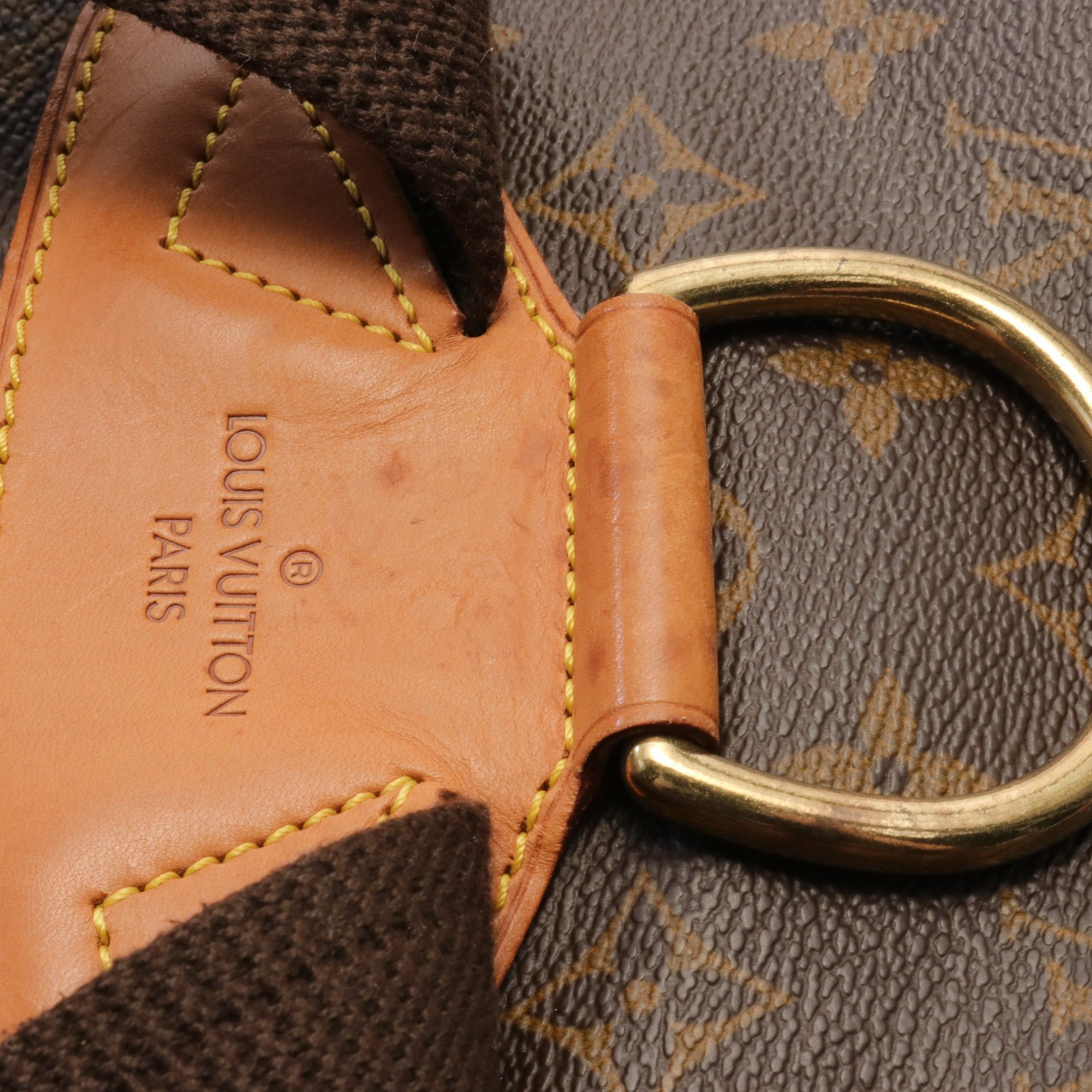 Louis Vuitton Louis Vuitton Montsouris Gm Monogram Backpack Rucksack Leather Brown Size ONE SIZE - 8 Thumbnail