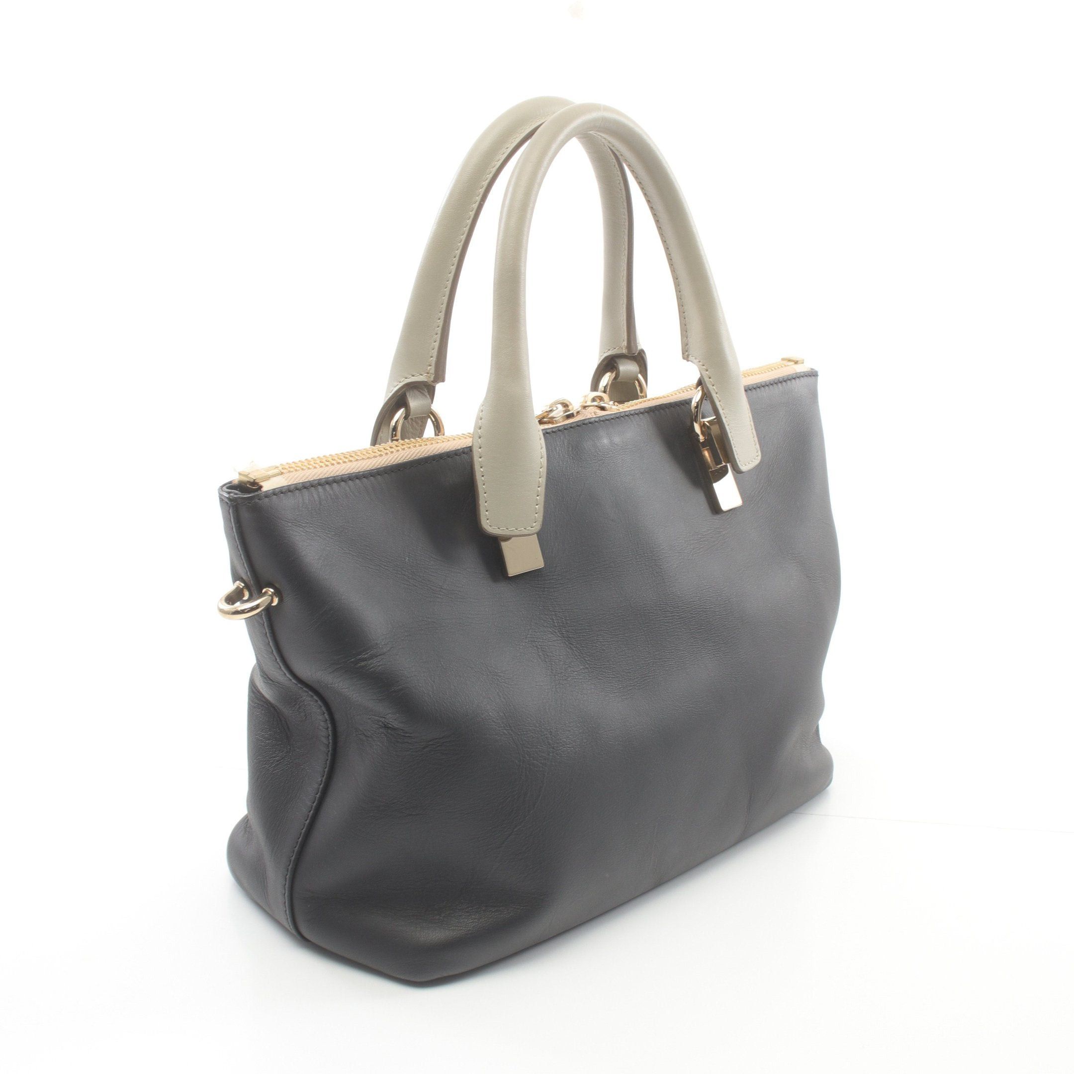 Chloe Chloe Bailey Handbag Leather Dark Gray Light Size ONE SIZE - 2 Thumbnail