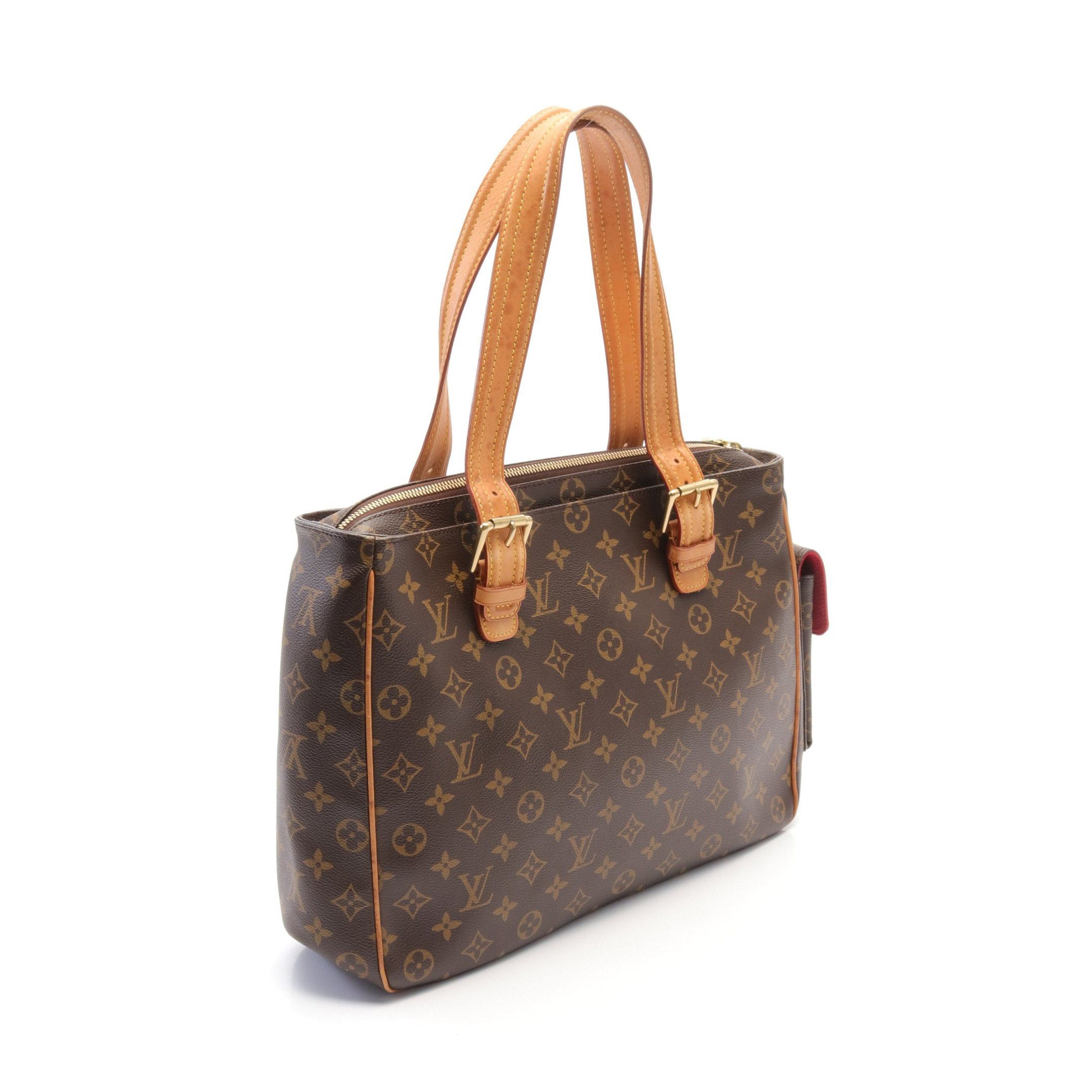 Louis Vuitton Louis Vuitton Multi-Priest Monogram Handbag Leather Brown Size ONE SIZE - 2 Thumbnail