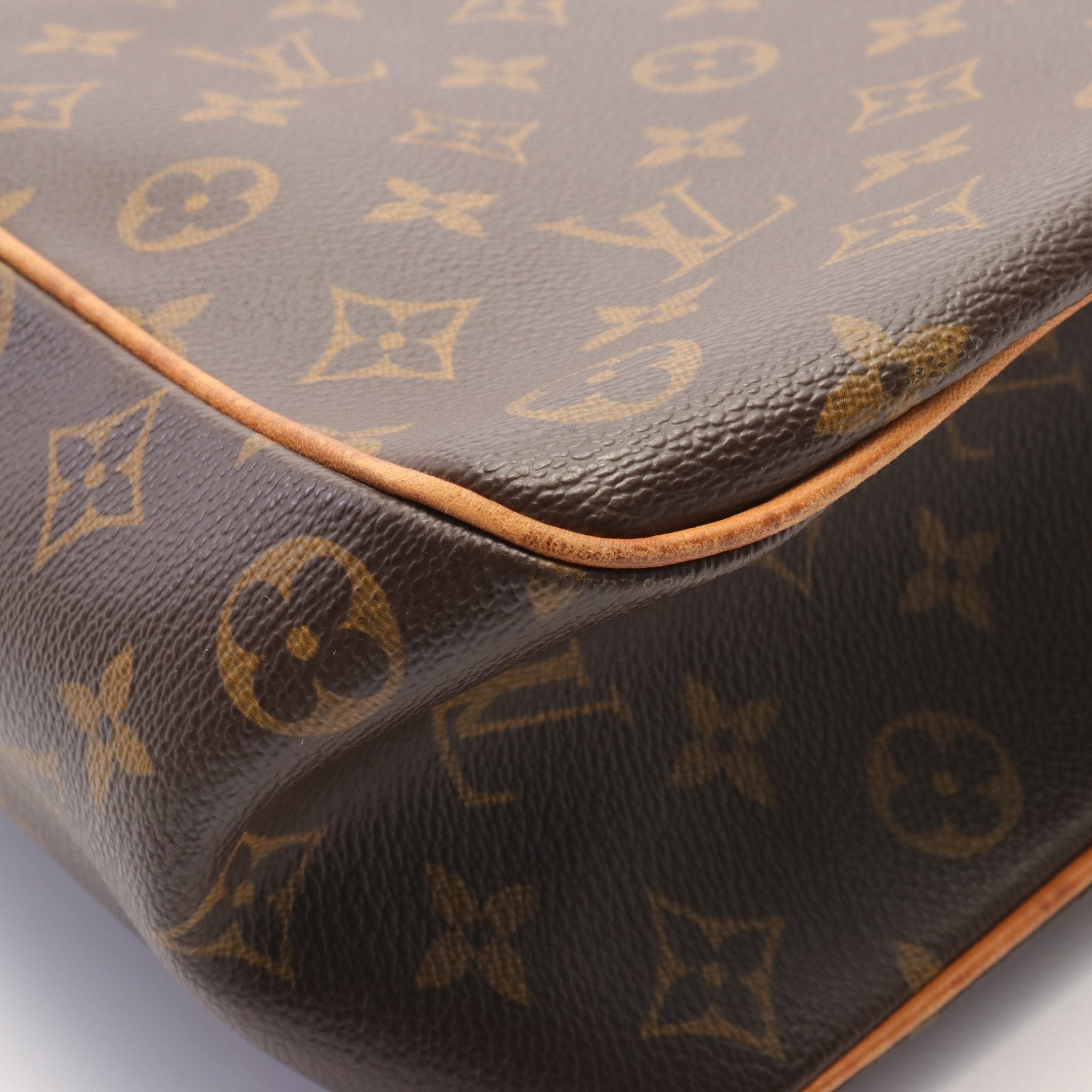 Louis Vuitton Louis Vuitton Multi-Priest Monogram Handbag Leather Brown Size ONE SIZE - 10 Thumbnail