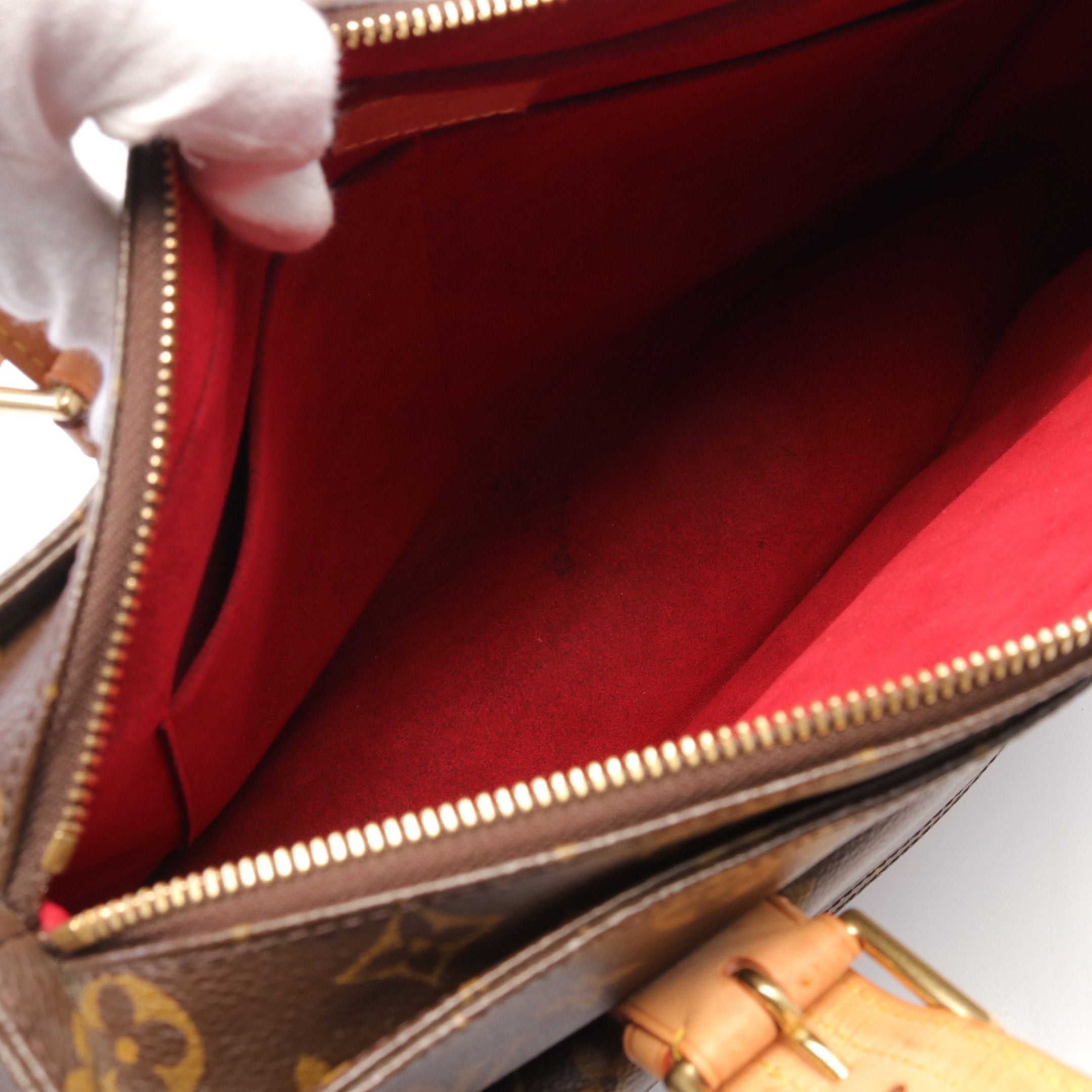 Louis Vuitton Louis Vuitton Multi-Priest Monogram Handbag Leather Brown Size ONE SIZE - 12 Thumbnail