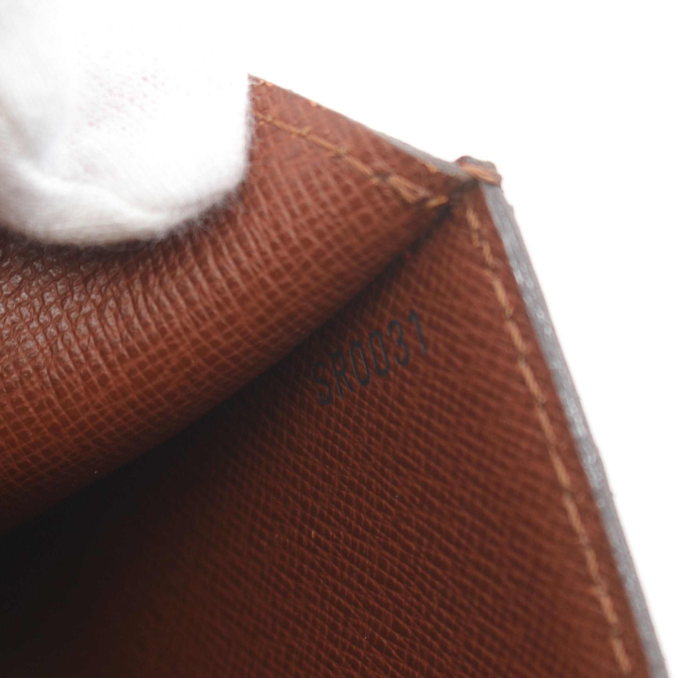 Louis Vuitton Louis Vuitton Malesherbes Monogram Handbag Leather Brown Size ONE SIZE - 5 Thumbnail