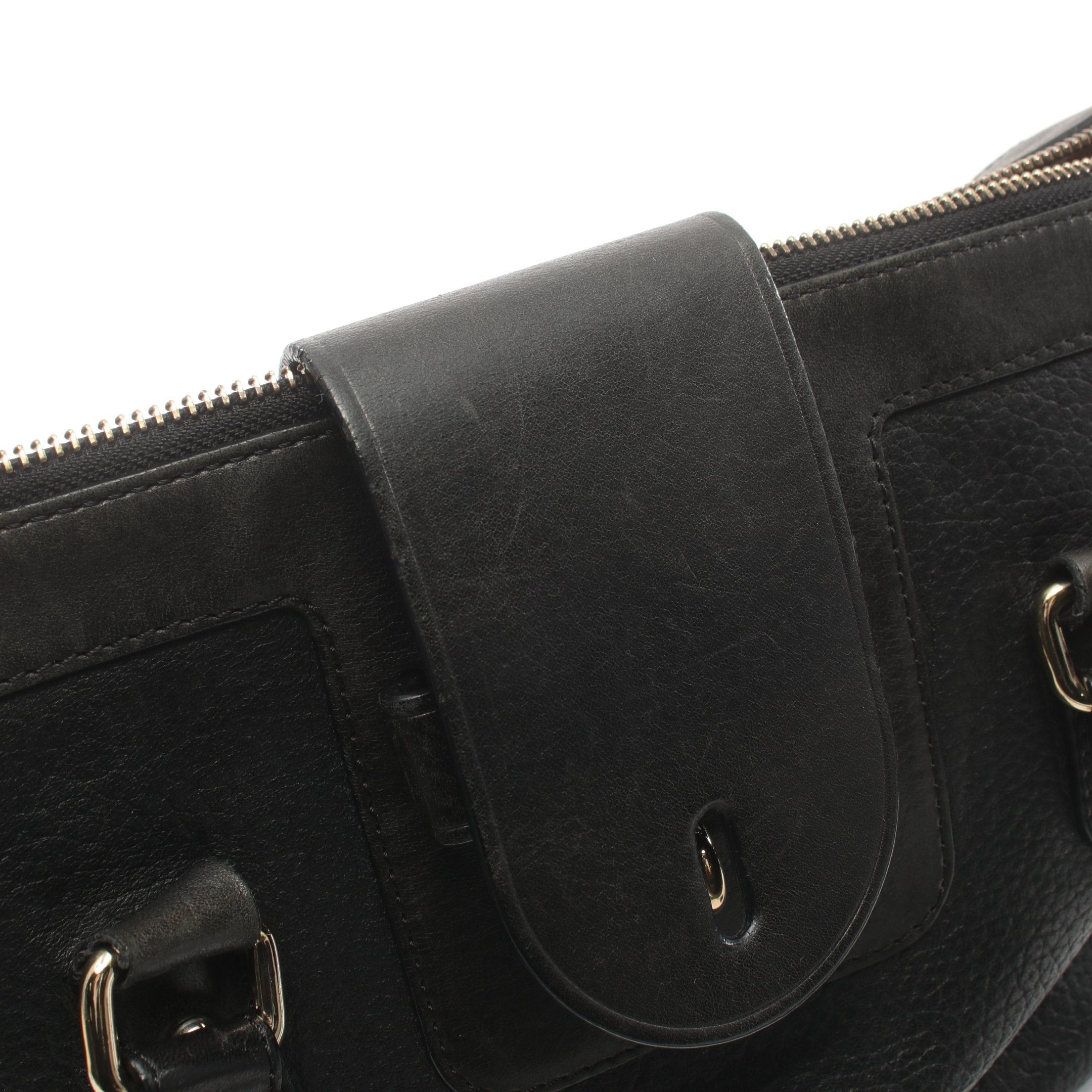 Jimmy Choo Jimmy Choo Handbag Leather Black Size ONE SIZE - 6 Thumbnail