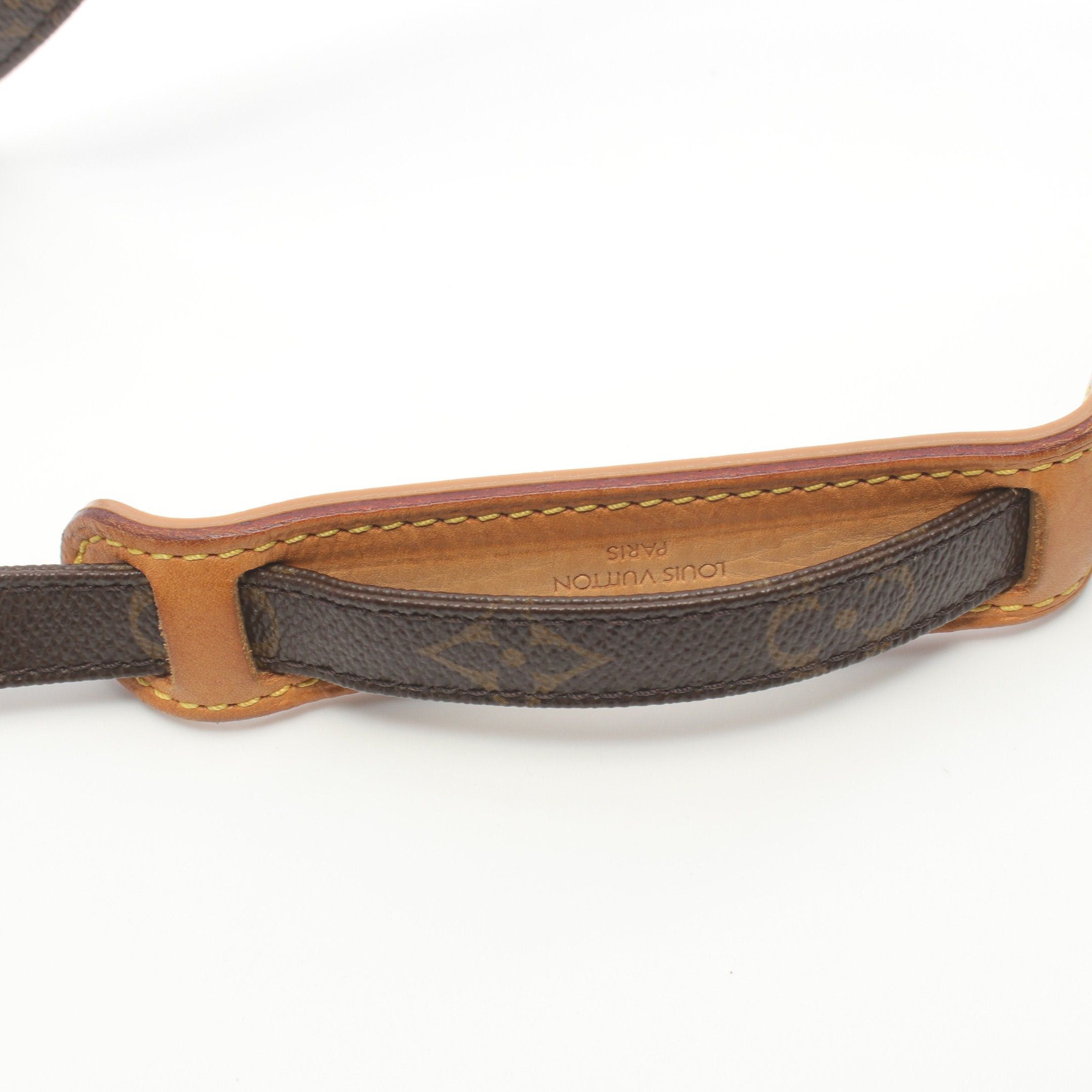 Louis Vuitton Louis Vuitton Amazon Monogram Shoulder Bag Leather Brown Size ONE SIZE - 9 Thumbnail