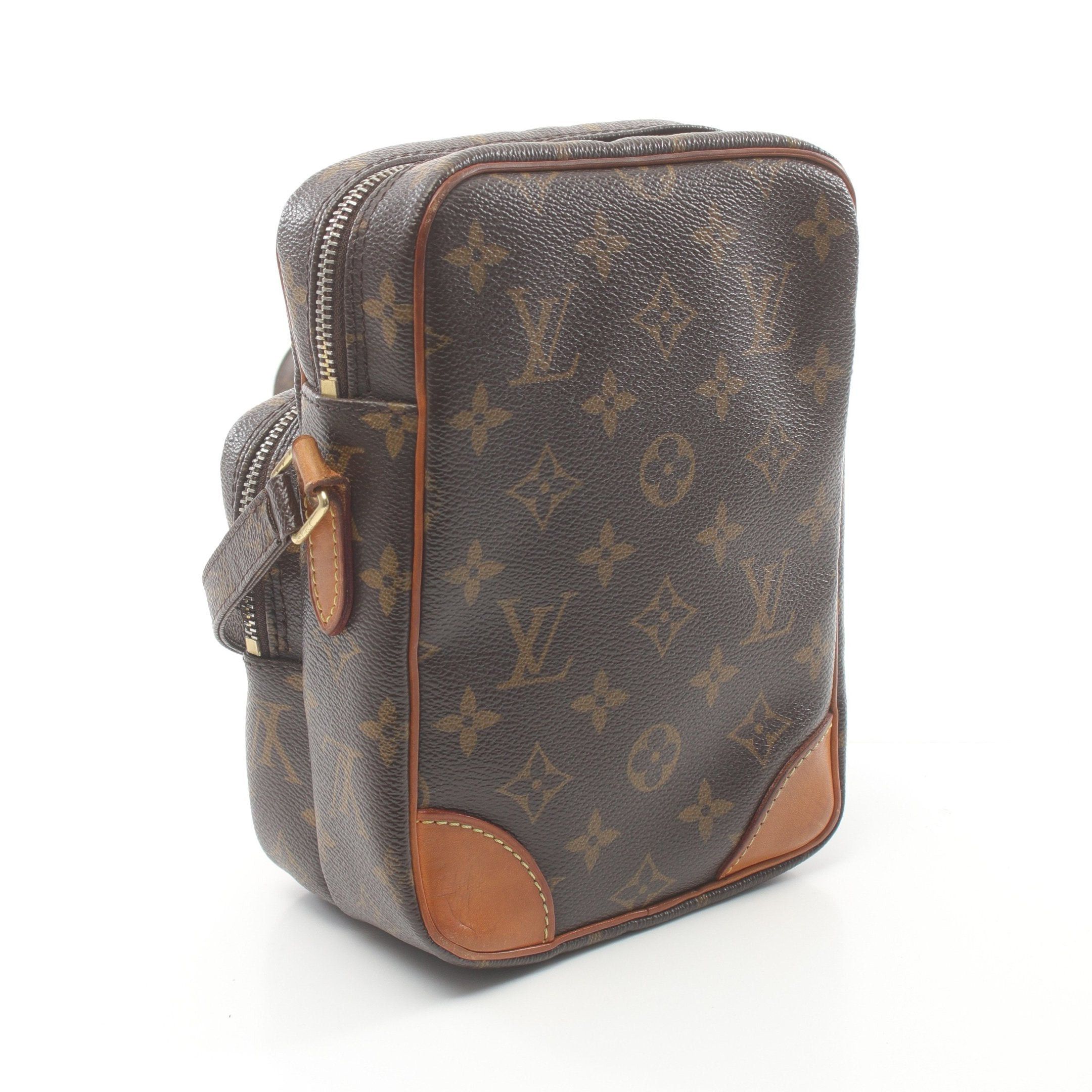 Louis Vuitton Louis Vuitton Amazon Monogram Shoulder Bag Leather Brown Size ONE SIZE - 2 Thumbnail